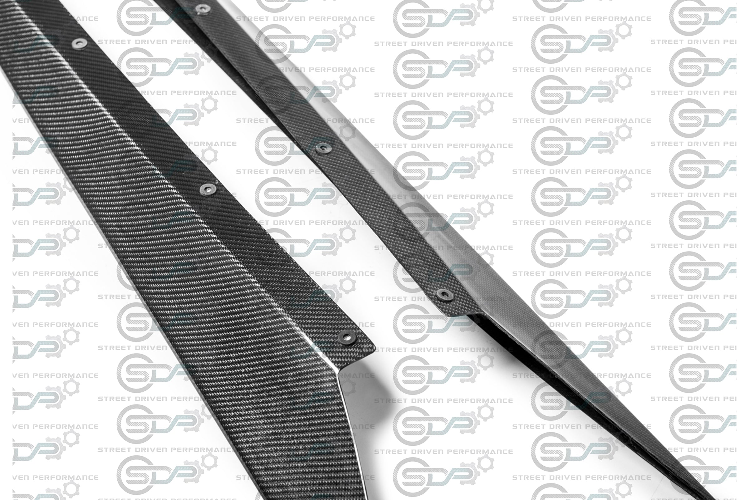 2020+ C8 Chevrolet Corvette Stingray & Z51 - "Z51 Style" Carbon Fiber Side Skirts Rocker Panel Ground Effects