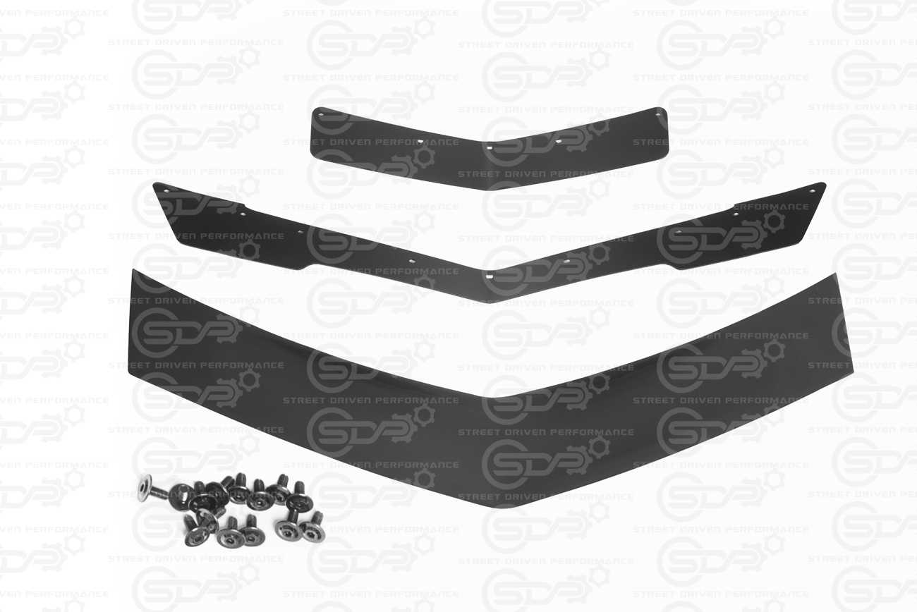 2009-2015 Cadillac CTS Coupe | Rear Trunk Lid Wing Wickerbill Spoiler