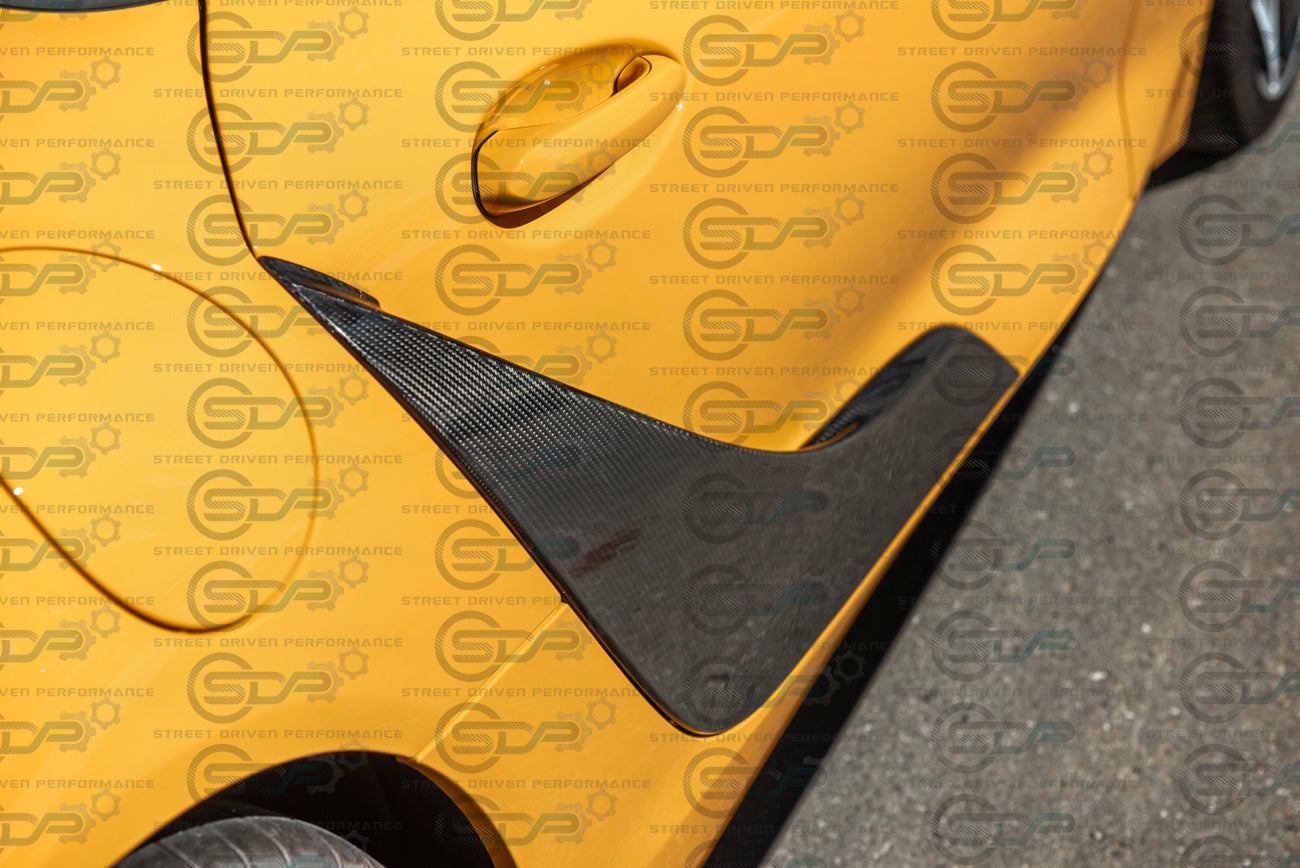 2020+ Toyota Supra | JDM Factory Style CARBON FIBER Side Door Fender Vents Pair
