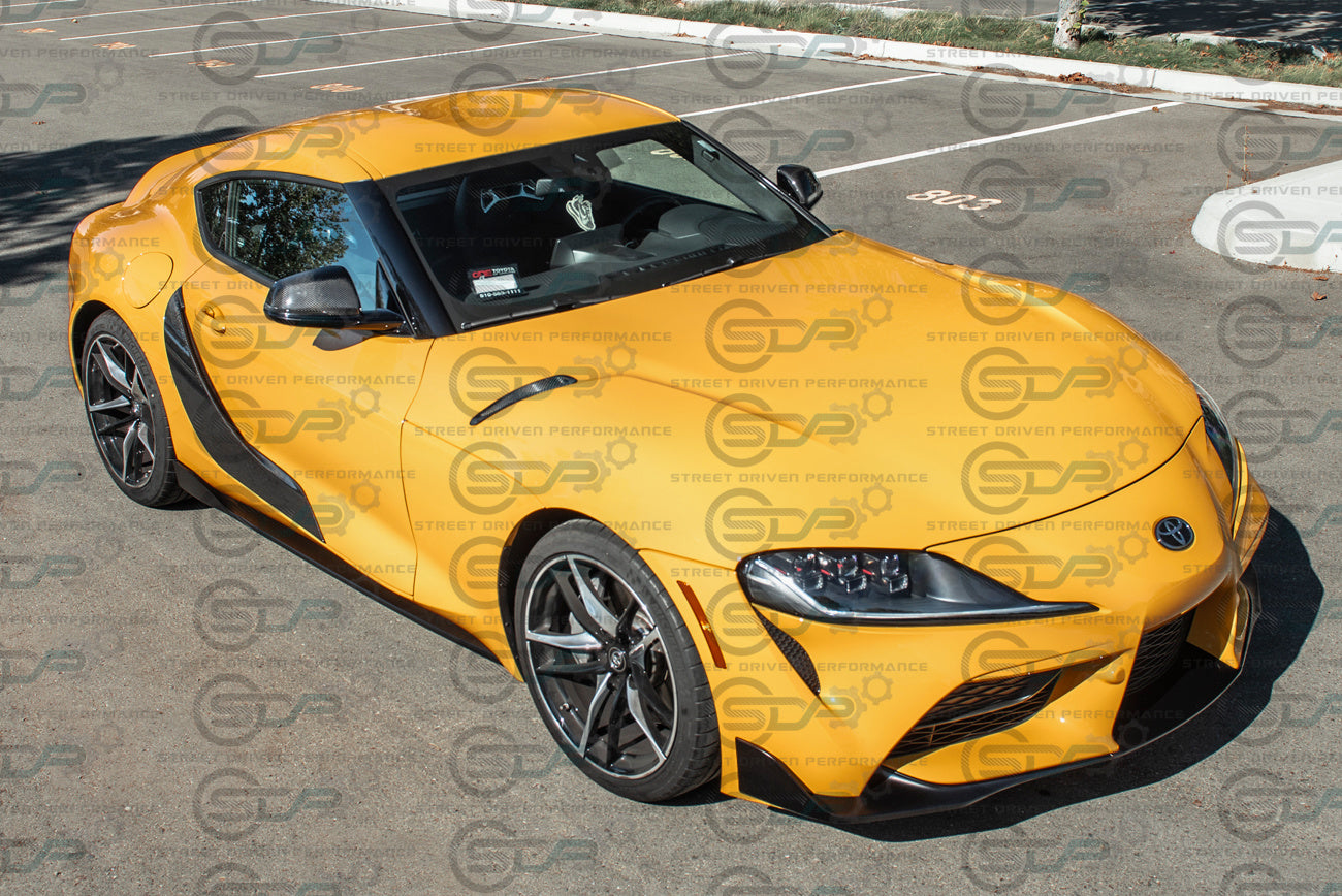 2020+ Toyota Supra | JDM Factory Style CARBON FIBER Side Door Fender Vents Pair