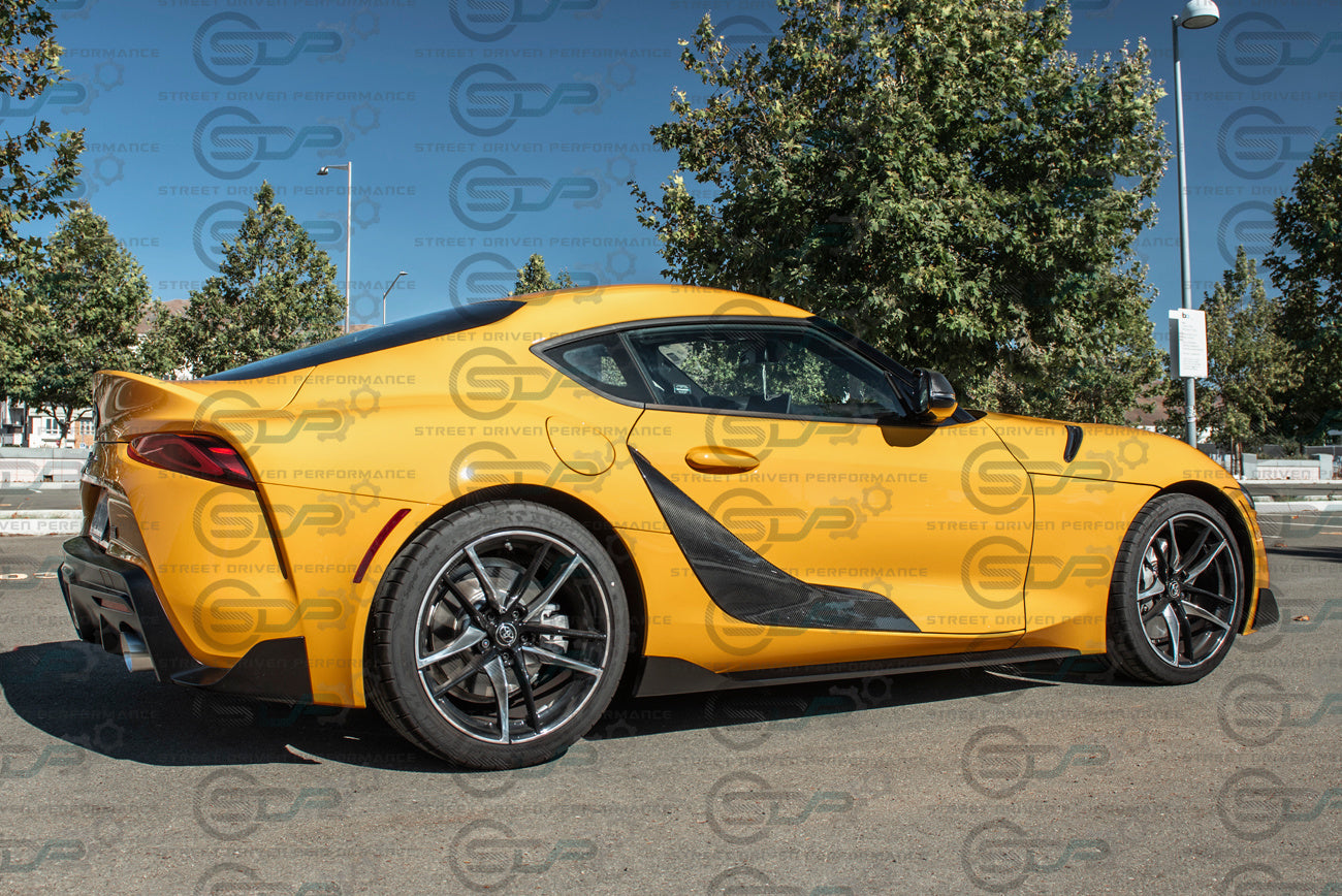 2020+ Toyota Supra | JDM Factory Style CARBON FIBER Side Door Fender Vents Pair