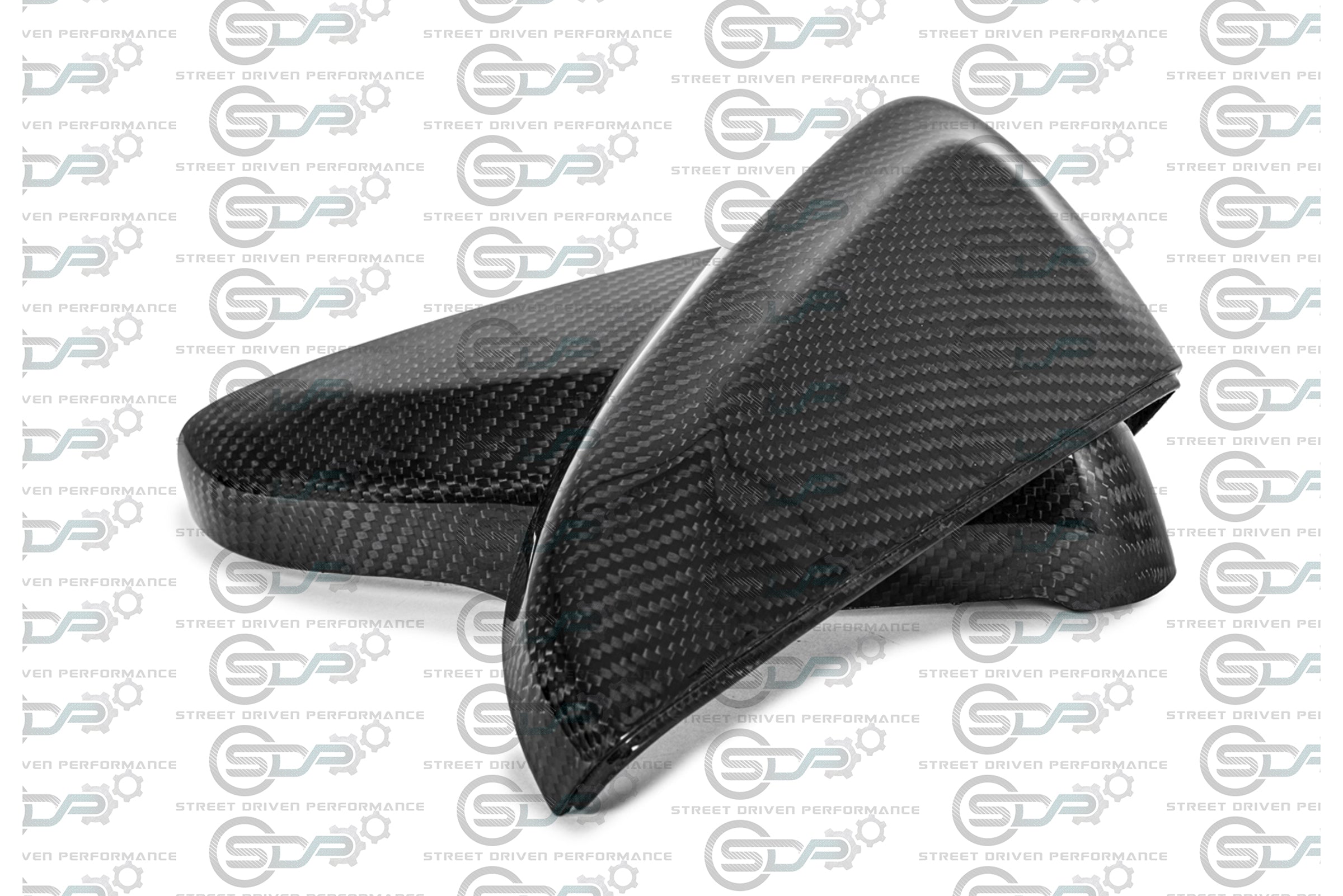 2016-2019 Cadillac ATS-V Coupe | Carbon Fiber Side Mirror Cap Replacement