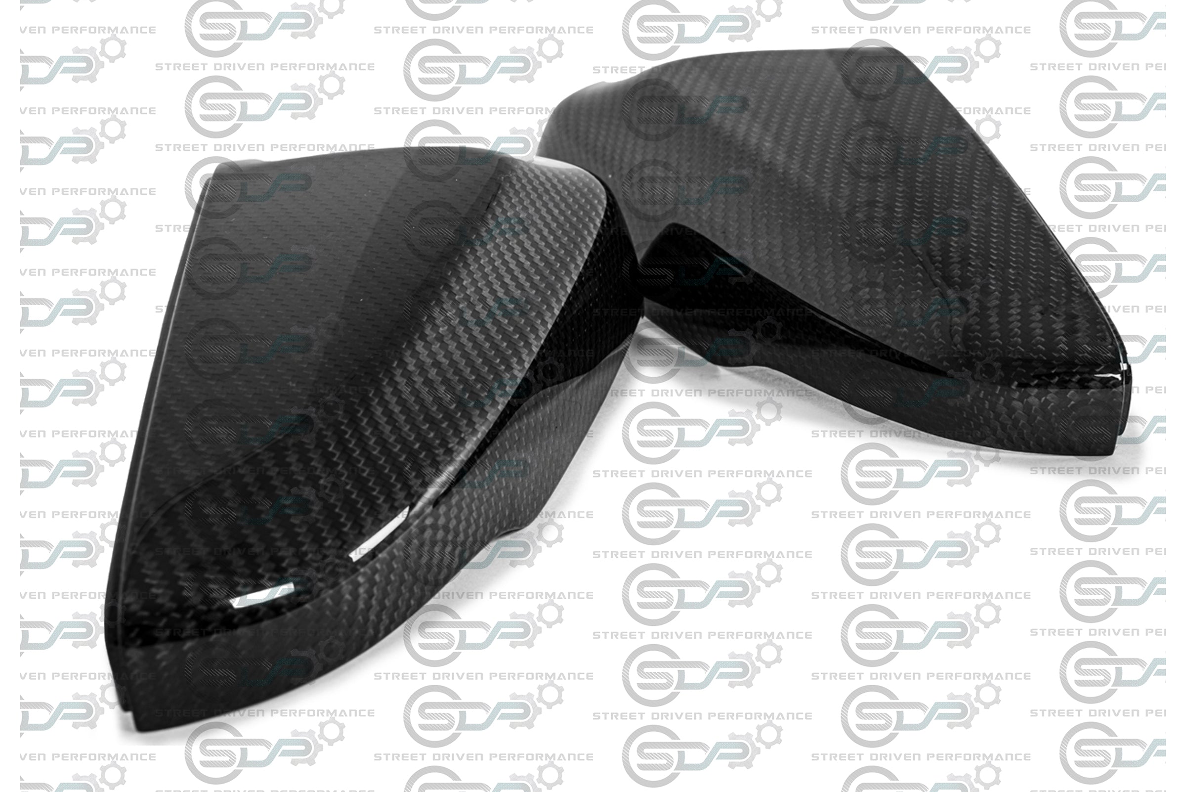 2016-2020 Cadillac CT6 & CT6-V | Carbon Fiber Mirror Cap Cover Replacement- All Models