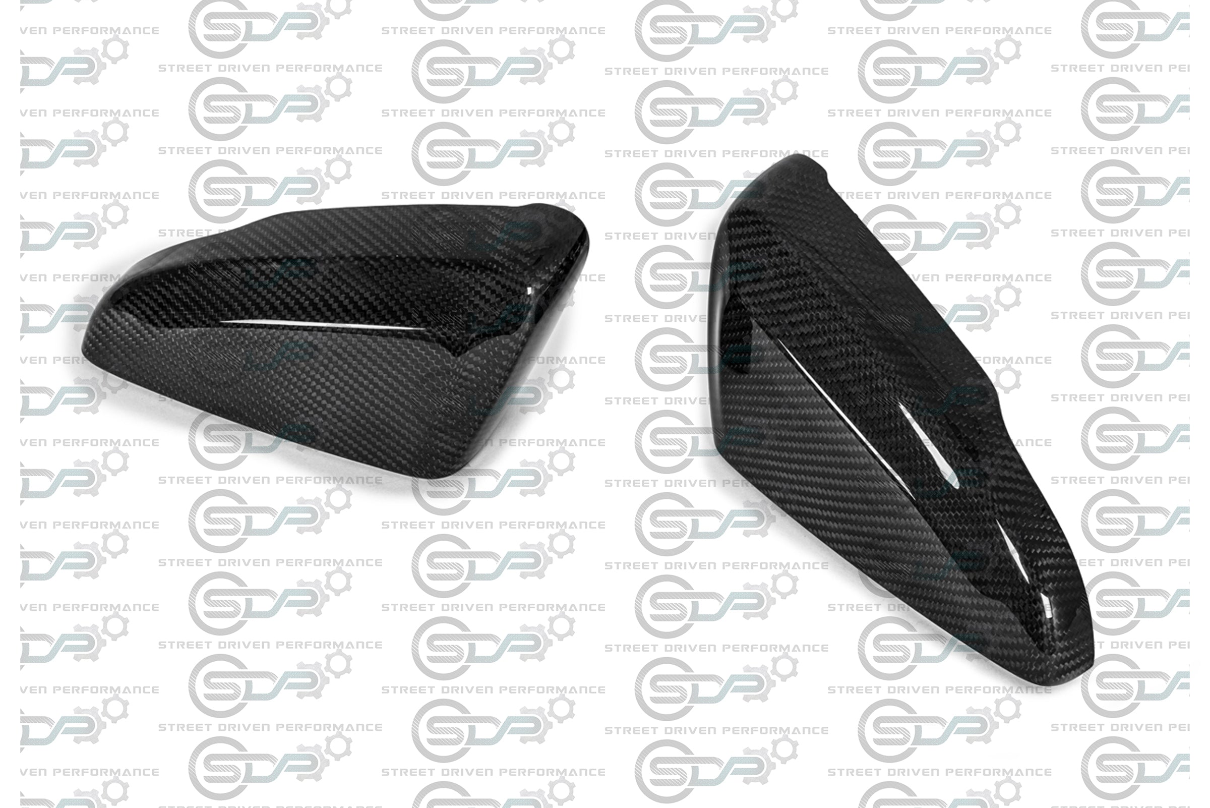 2016-2019 Cadillac ATS-V Coupe | Carbon Fiber Side Mirror Cap Replacement