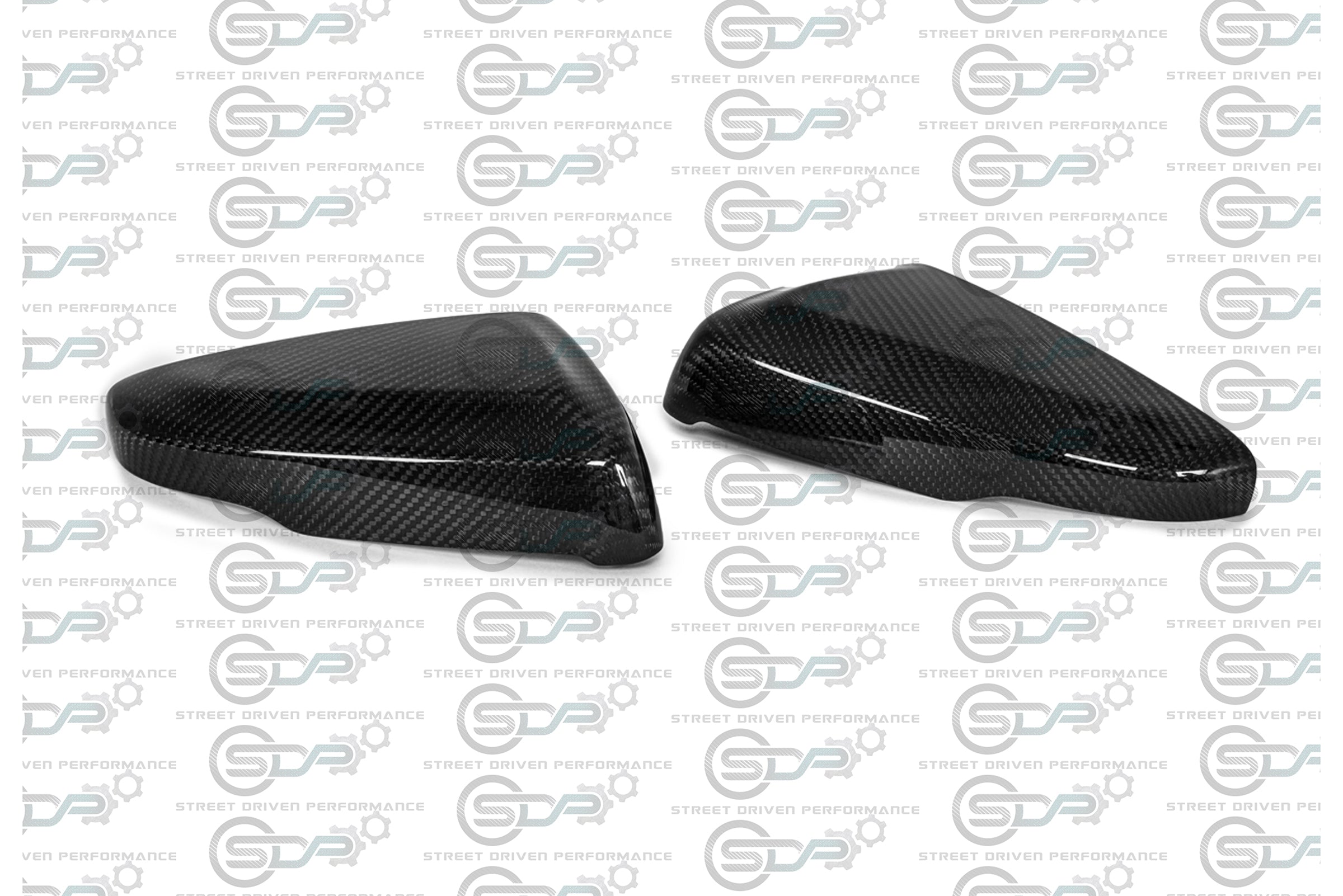 2016-2020 Cadillac CT6 & CT6-V | Carbon Fiber Mirror Cap Cover Replacement- All Models