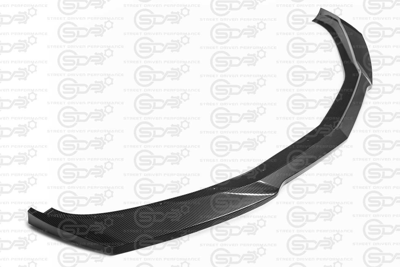 2016+ Camaro SS | ZL1 Style Hydro-Dipped Carbon Fiber Front Lip Splitter Ground Effects