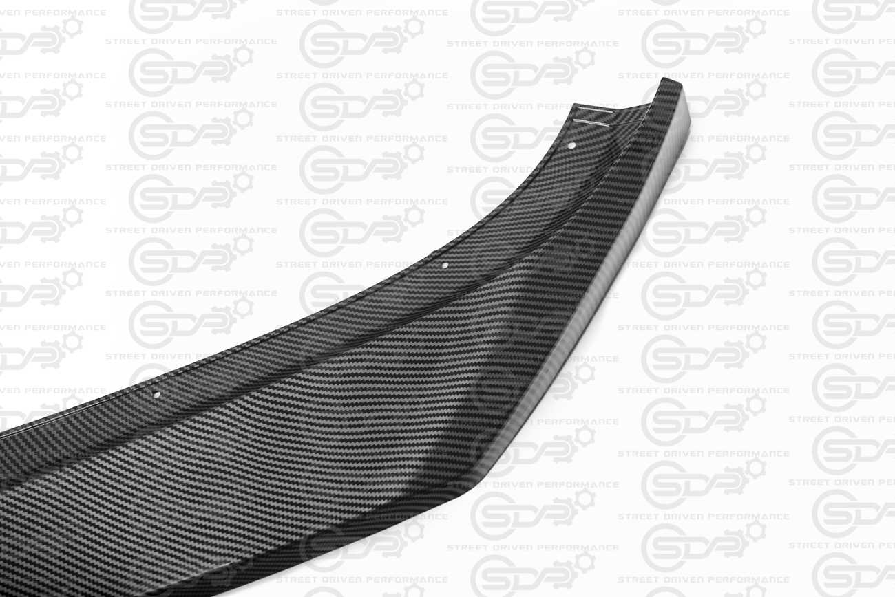2016+ Camaro SS | ZL1 Style Hydro-Dipped Carbon Fiber Front Lip Splitter Ground Effects