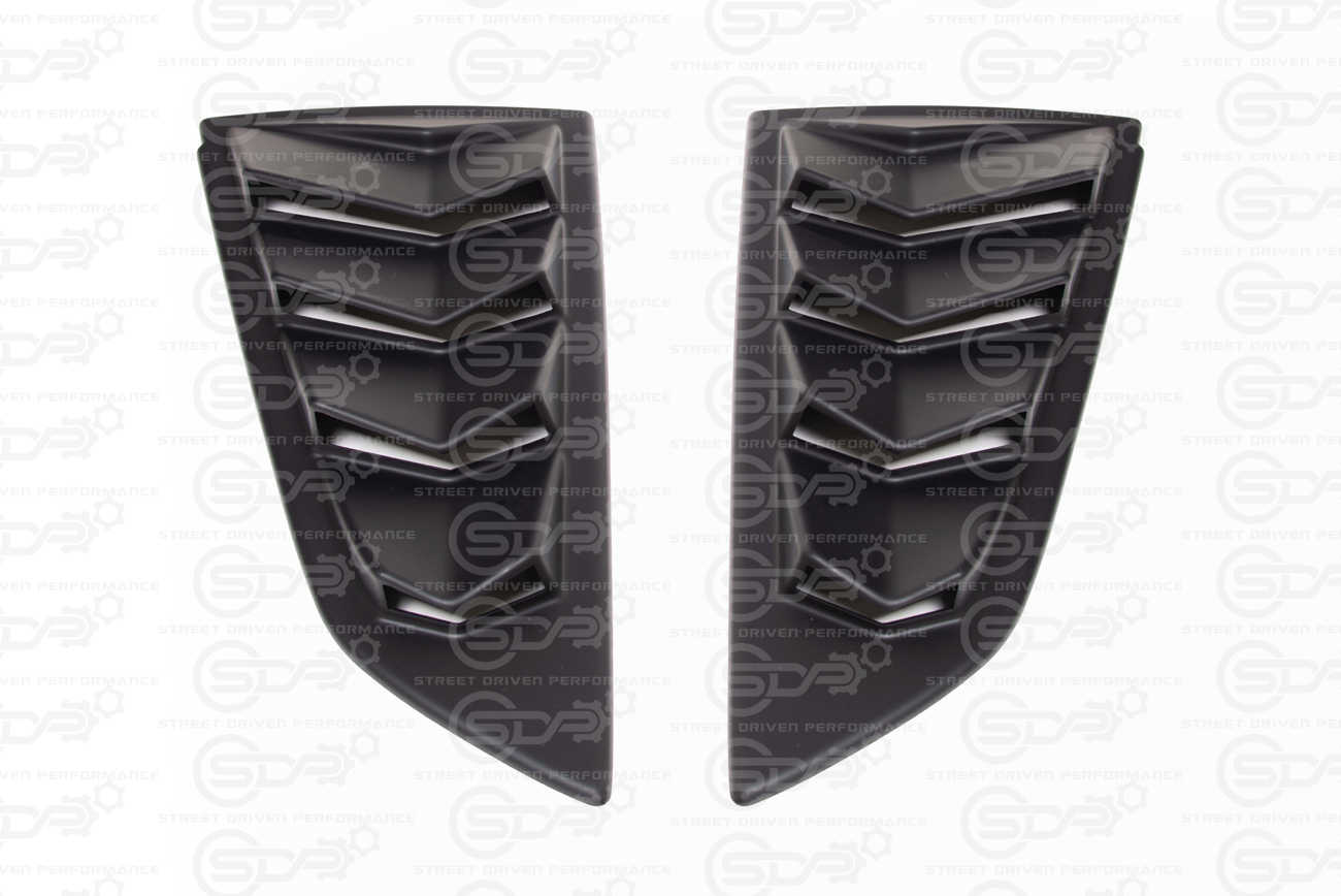 2014-2019 Corvette C7 Performance Track Side Quarter Window Louver Shade Cover