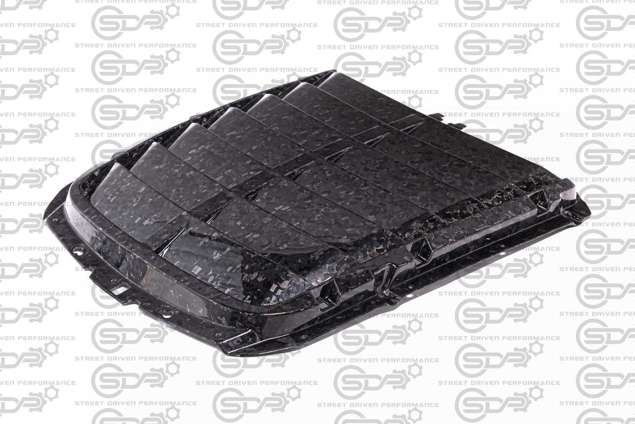 2020-2023 Ford Mustang GT500 | Factory Style Carbon Fiber/ Forged Carbon Fiber Front Hood Vent