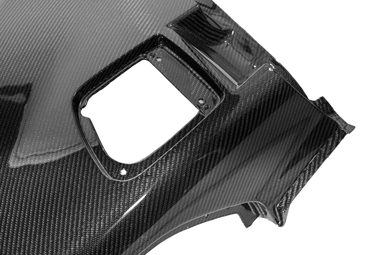 2005-2013 Corvette C6 | ZR1 Style Carbon Fiber Rear Side Wide Body Fenders & Fender Vent (Pair)