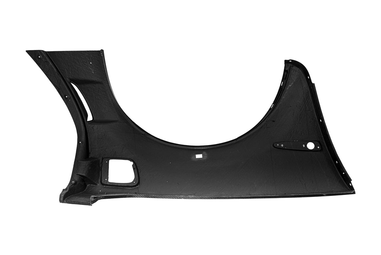 2005-2013 Corvette C6 | ZR1 Style Carbon Fiber Rear Side Wide Body Fenders & Fender Vent (Pair)
