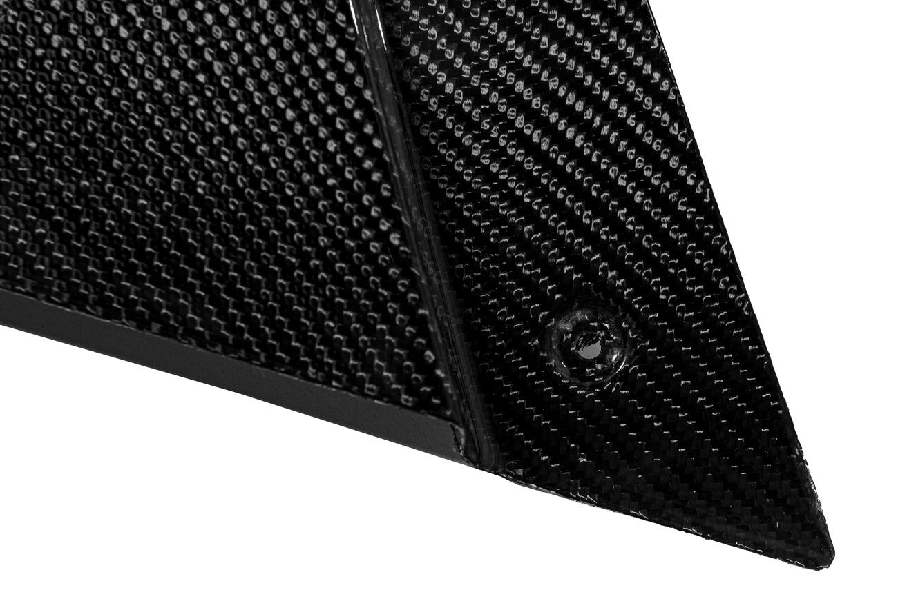2005-2013 Corvette C6 | ZR1 Style Carbon Fiber Rear Side Wide Body Fenders & Fender Vent (Pair)