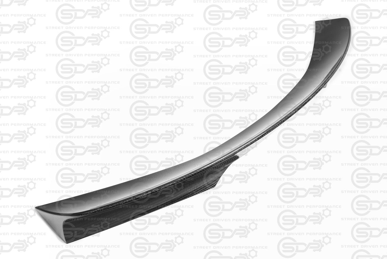 2020+ Corvette C8 CARBON FIBER | SDP Ducktail Style Rear Lid Ducktail Wing Spoiler