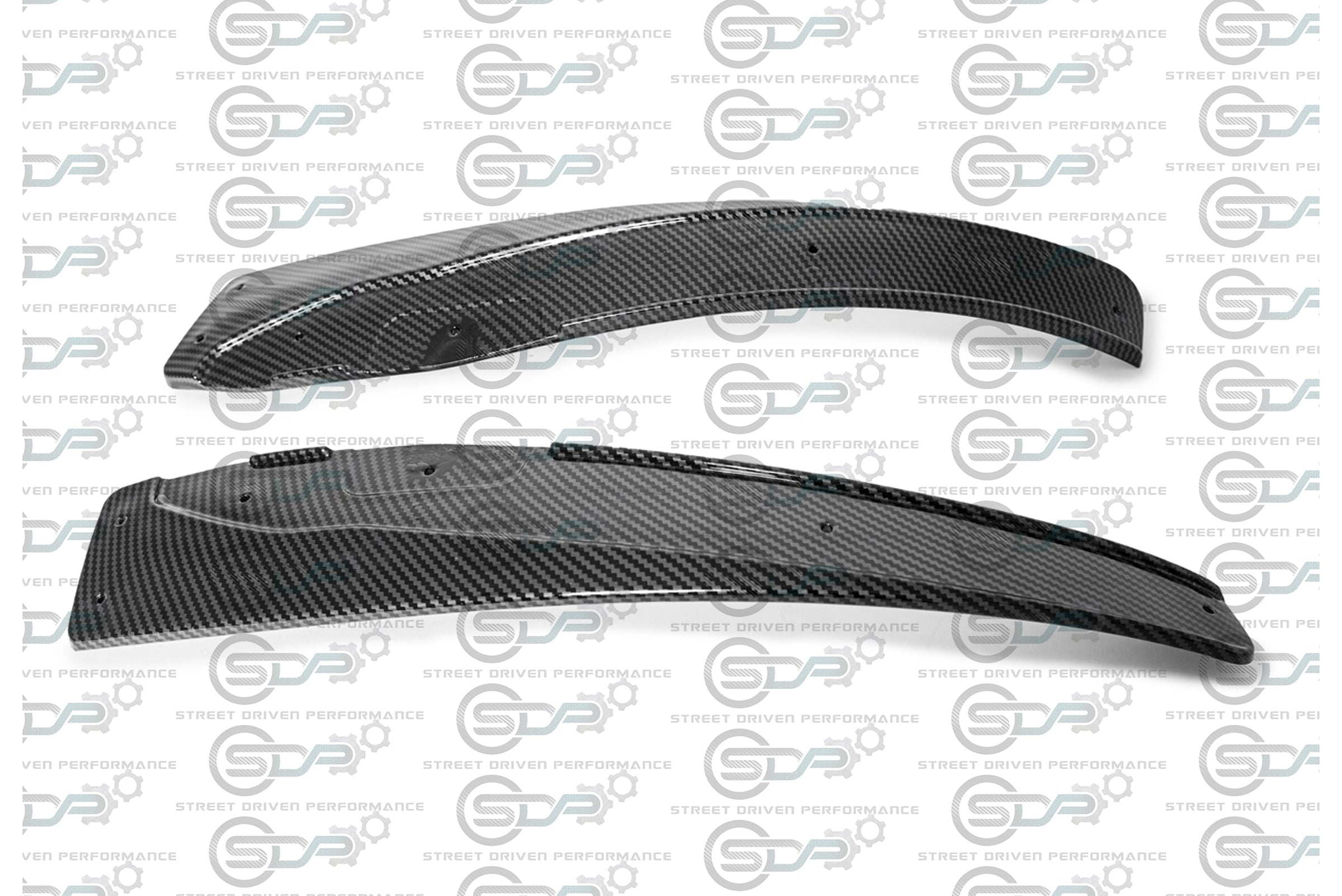 2005-2013 C6 Corvette - Grand Sport / Z06 / ZR1 - Carbon Fiber Side Panels / Mud Flaps