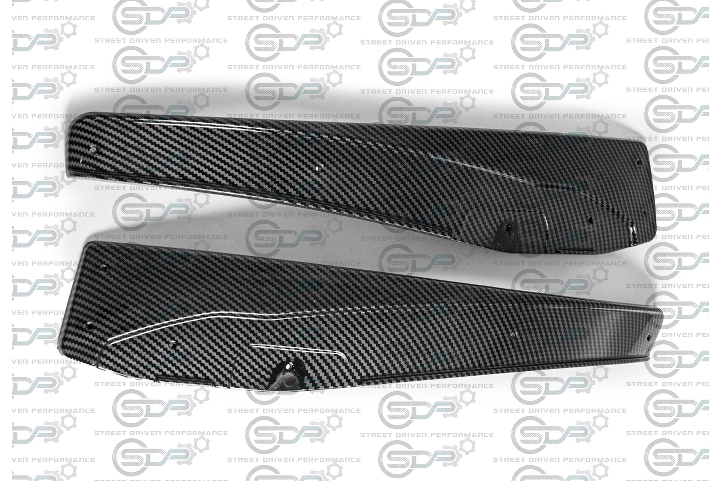 2005-2013 C6 Corvette - Grand Sport / Z06 / ZR1 - Carbon Fiber Side Panels / Mud Flaps