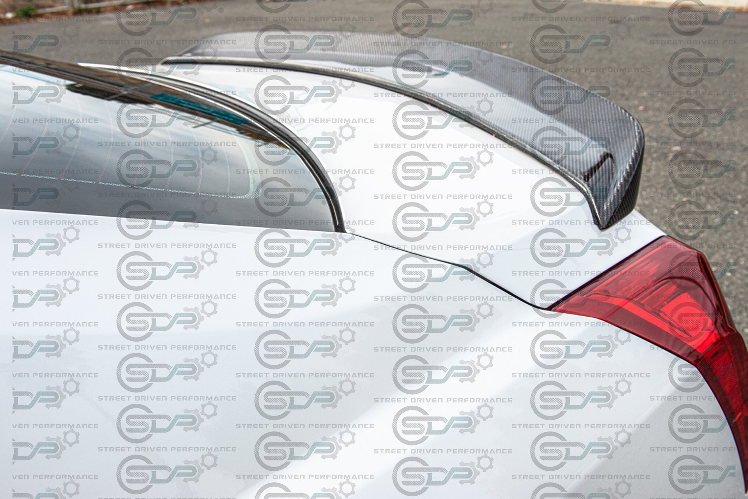 *IMPERFECTION / DISCOUNTED* 2016-2019 Cadillac CTS-V V3 - Carbon Fiber Rear Trunk Lid Spoiler Wing