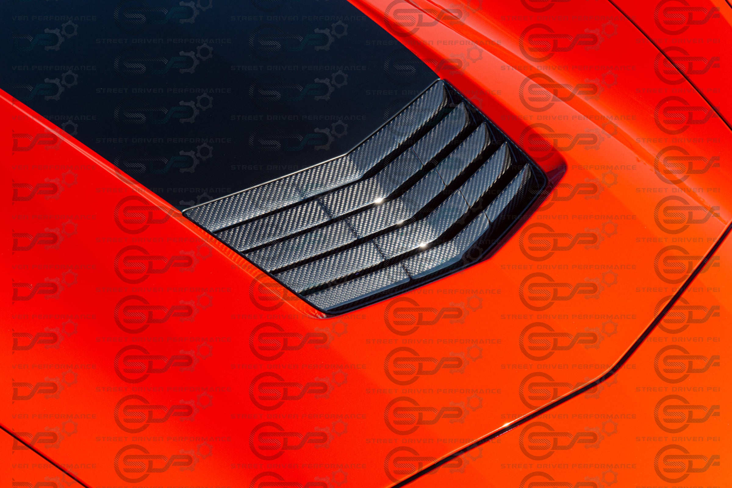 2014-2019 C7 Corvette - Carbon Fiber Hood Vent - Stingray / Grand Sport Style