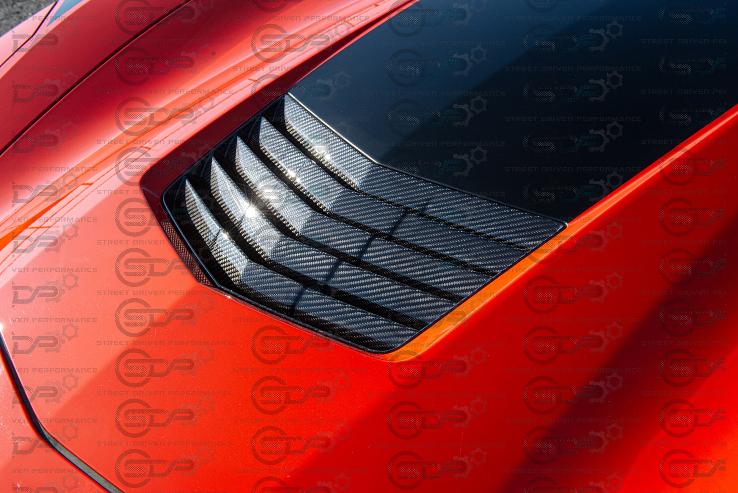 2014-2019 C7 Corvette - Carbon Fiber Hood Vent - Stingray / Grand Sport Style