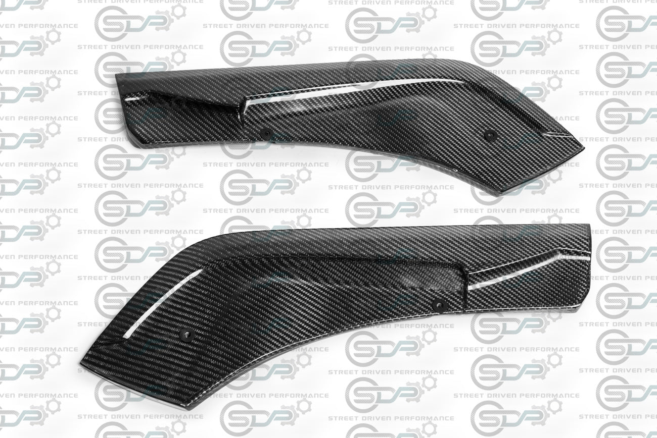 2020+ Toyota Supra A90 & GR | Artisan Spirit Style CARBON FIBER Rear Apron Lip Splitter Ground Effects