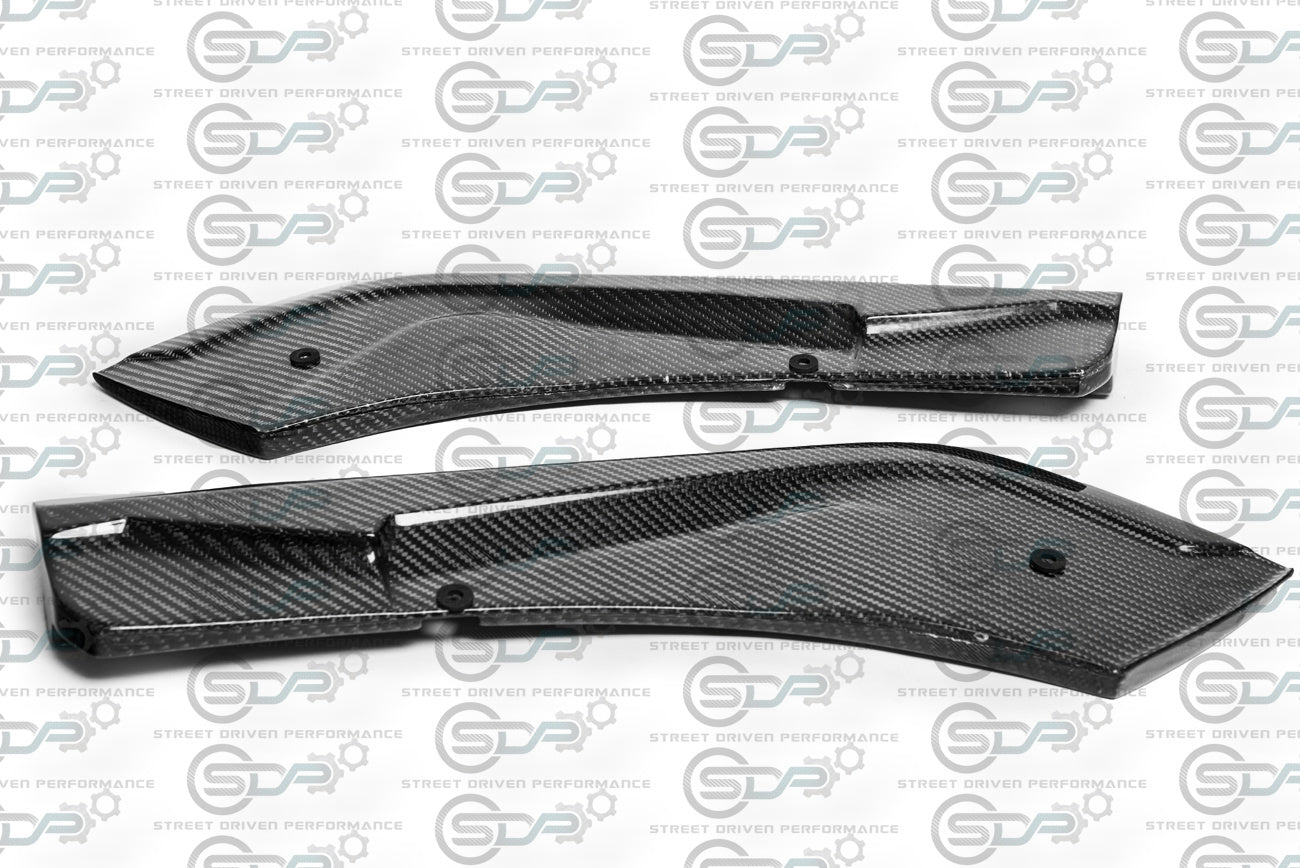 2020+ Toyota Supra A90 & GR | Artisan Spirit Style CARBON FIBER Rear Apron Lip Splitter Ground Effects