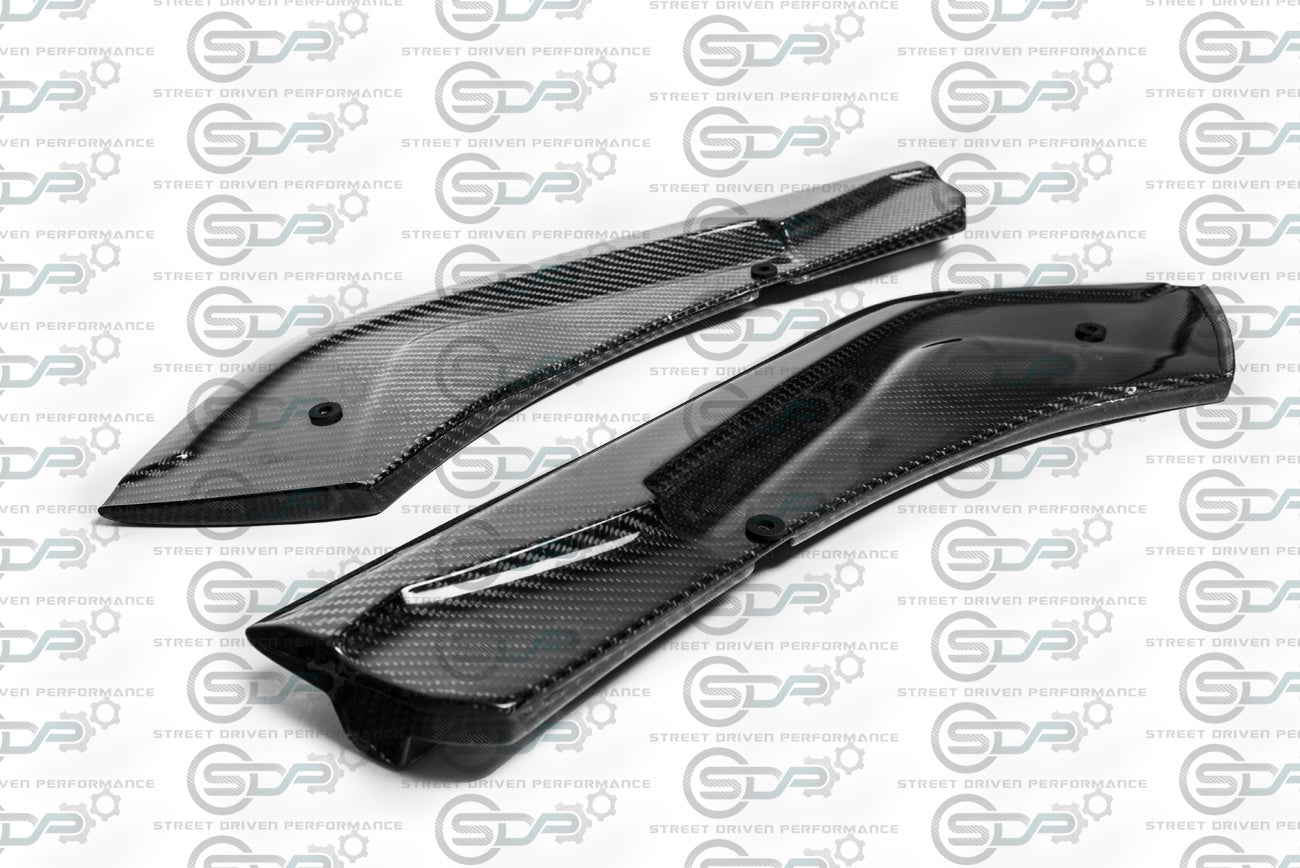 2020+ Toyota Supra A90 & GR | Artisan Spirit Style CARBON FIBER Rear Apron Lip Splitter Ground Effects