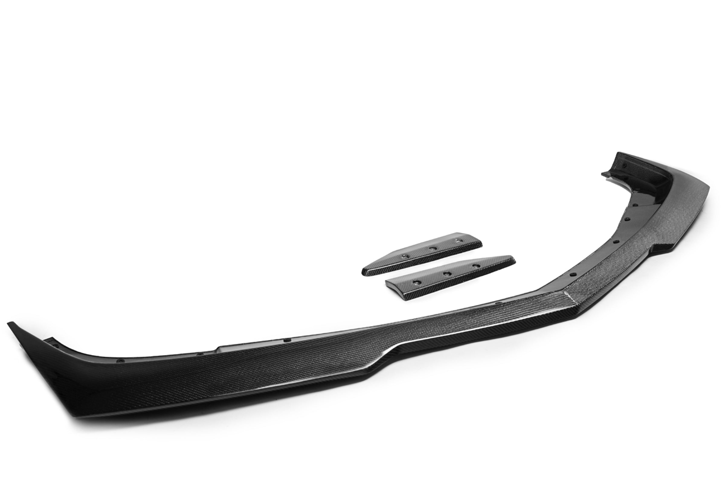 2014-2015 5th Gen Camaro - Carbon Fiber Front Splitter/Lip Ground Effects - "6th Gen ZL1 - 1LE Style Conversion" Package - for models