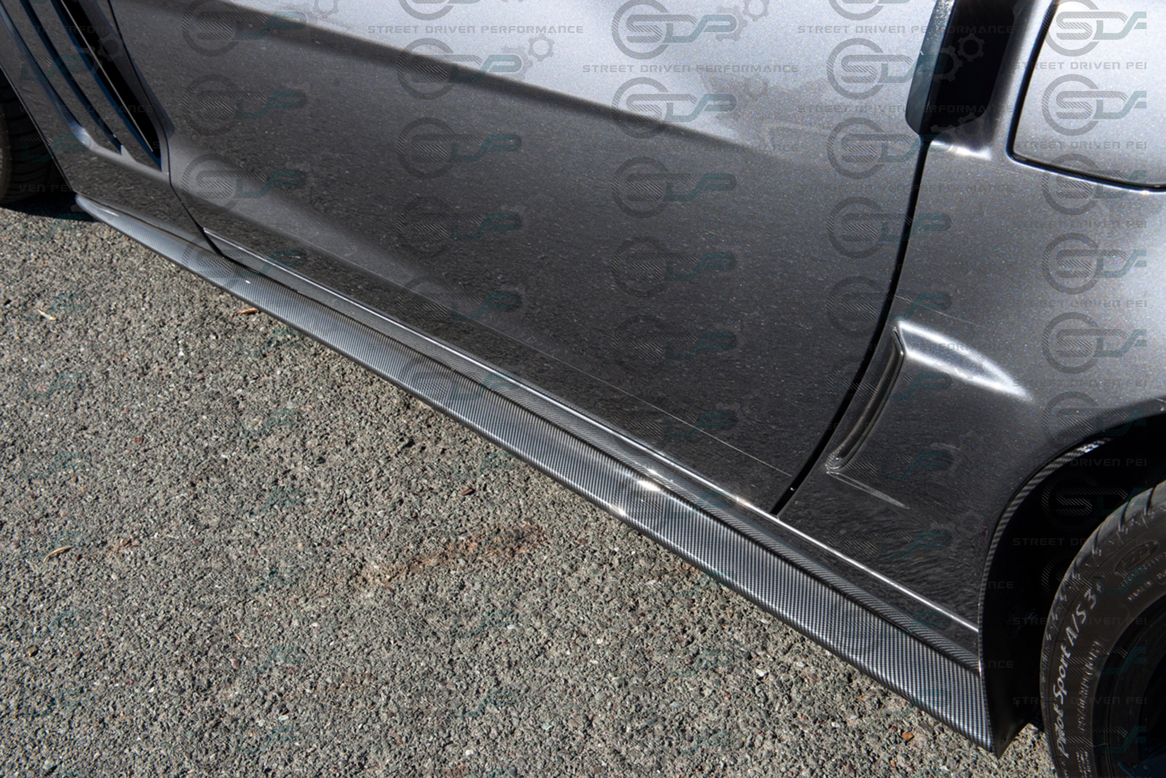 2005-2013 C6 Corvette - Grand Sport / Z06 / ZR1 - "ZR1 Conversion" Side Skirts / Rocker Panels / Ground Effects with Mud Flaps