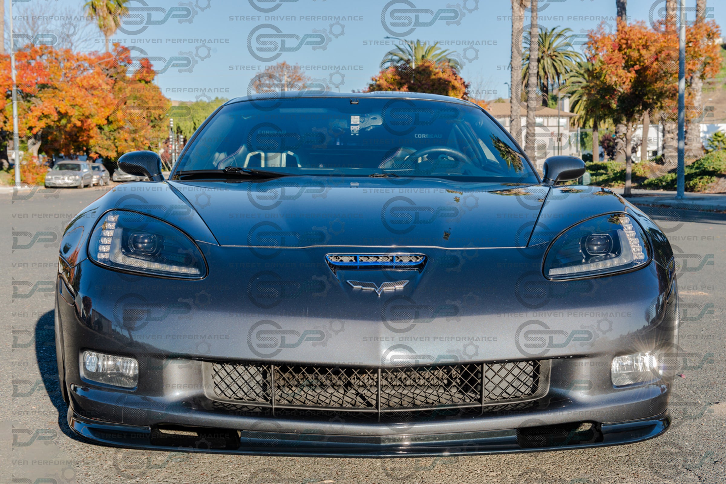2005-2013 C6 Corvette - Grand Sport / Z06 / ZR1 - ZR1 Style Front Splitter/Lip Ground Effects