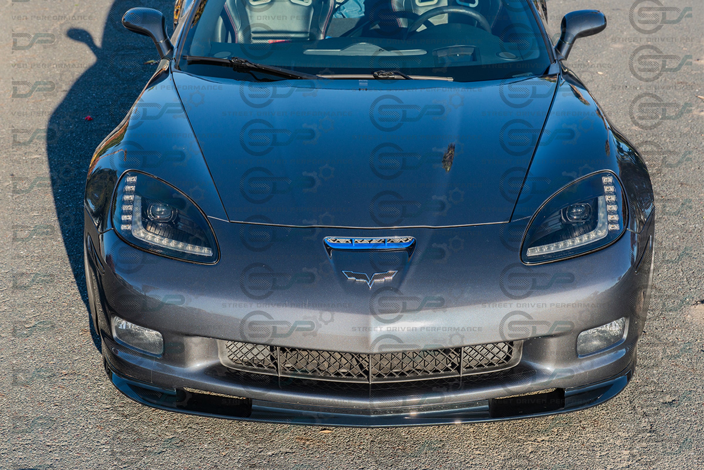 2005-2013 C6 Corvette - Grand Sport / Z06 / ZR1 - ZR1 Style Front Splitter/Lip Ground Effects