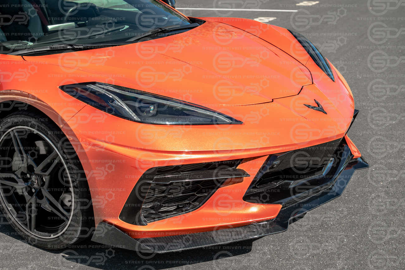 2020+ Chevrolet Corvette C8 Stingray & Z51 | "5VM Style" Splitter Lip Ground Effects