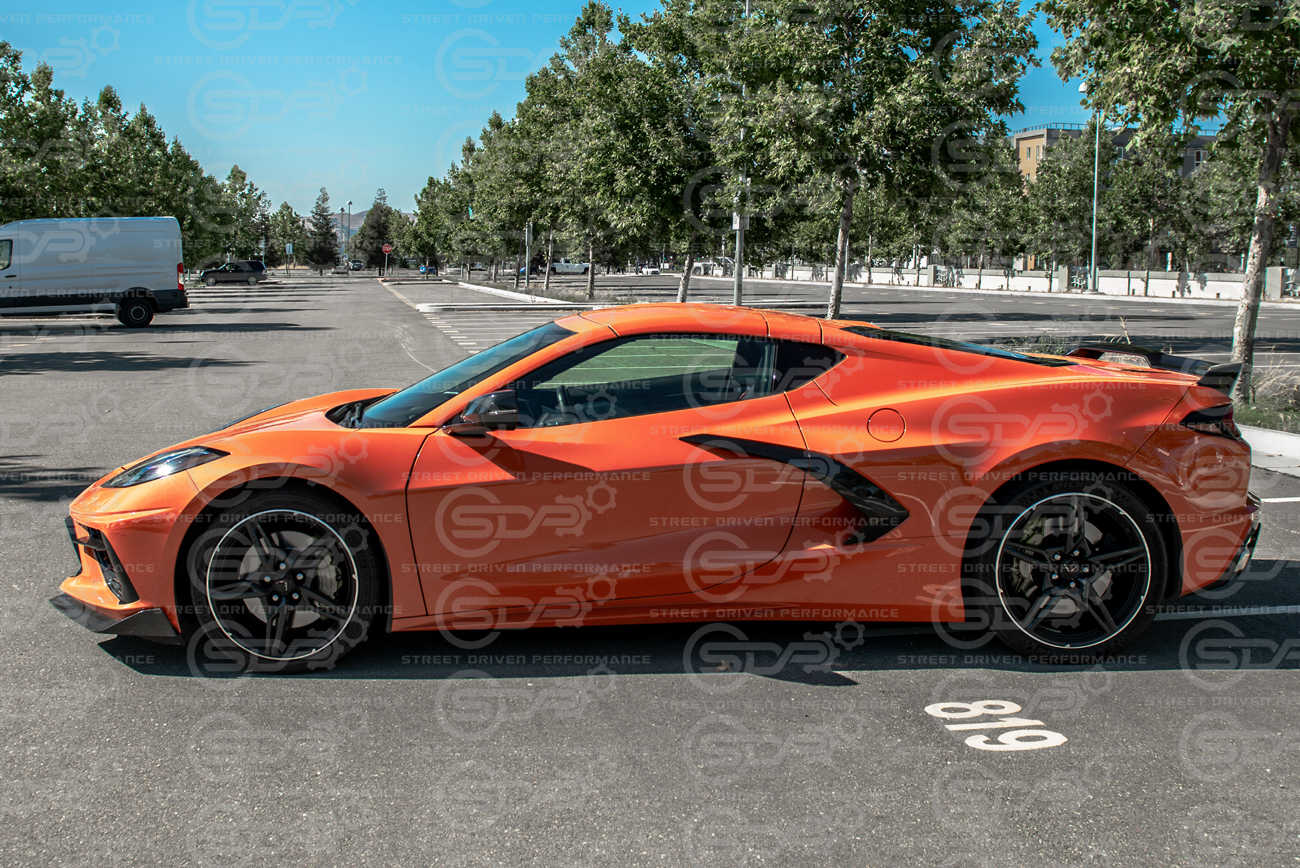 2020+ Chevrolet Corvette C8 Stingray & Z51 | "5VM Style" Splitter Lip Ground Effects