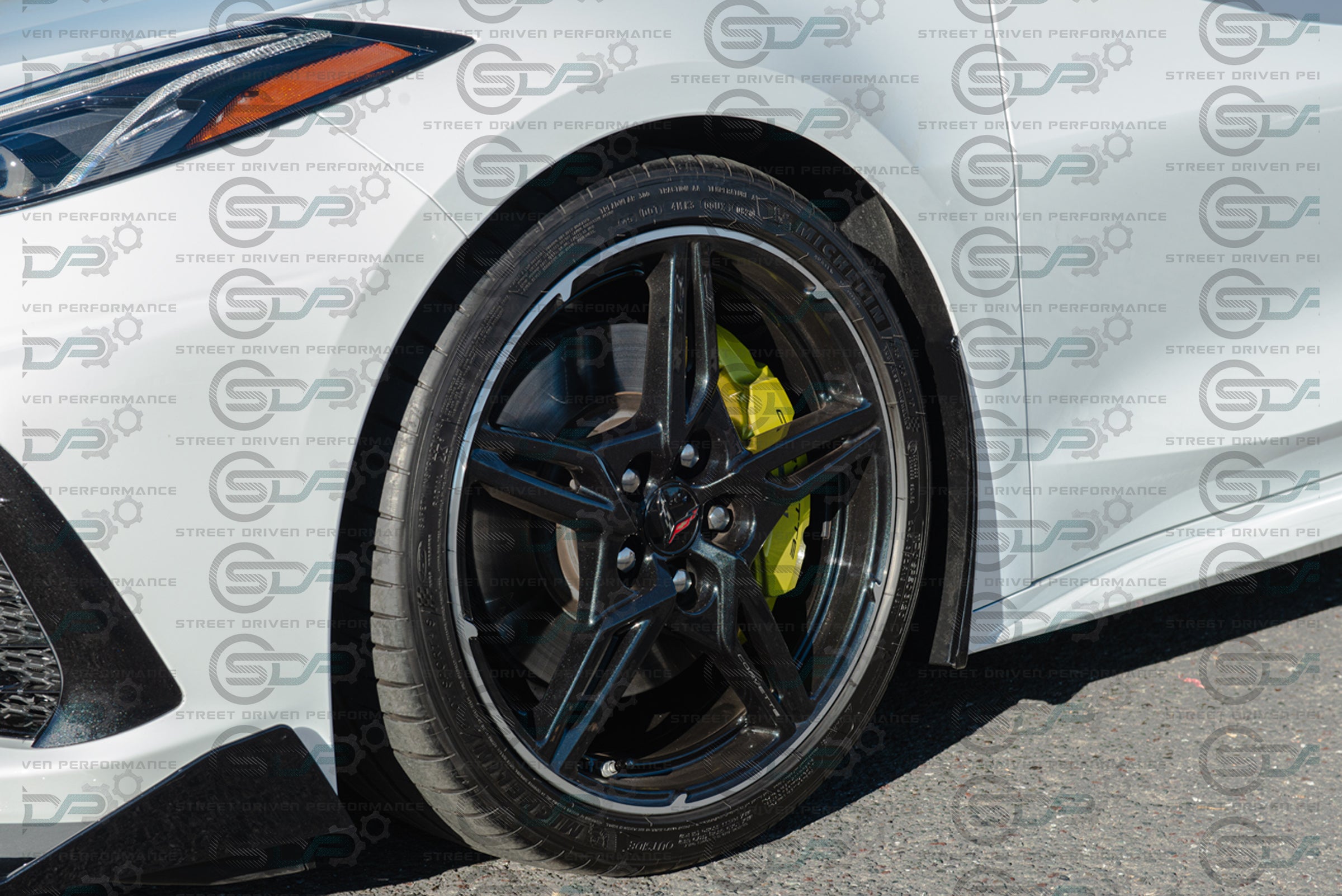 2020+ C8 Corvette Stingray & Z51 | "XL Extended" Front & Rear Splash Guards / Mud Flaps