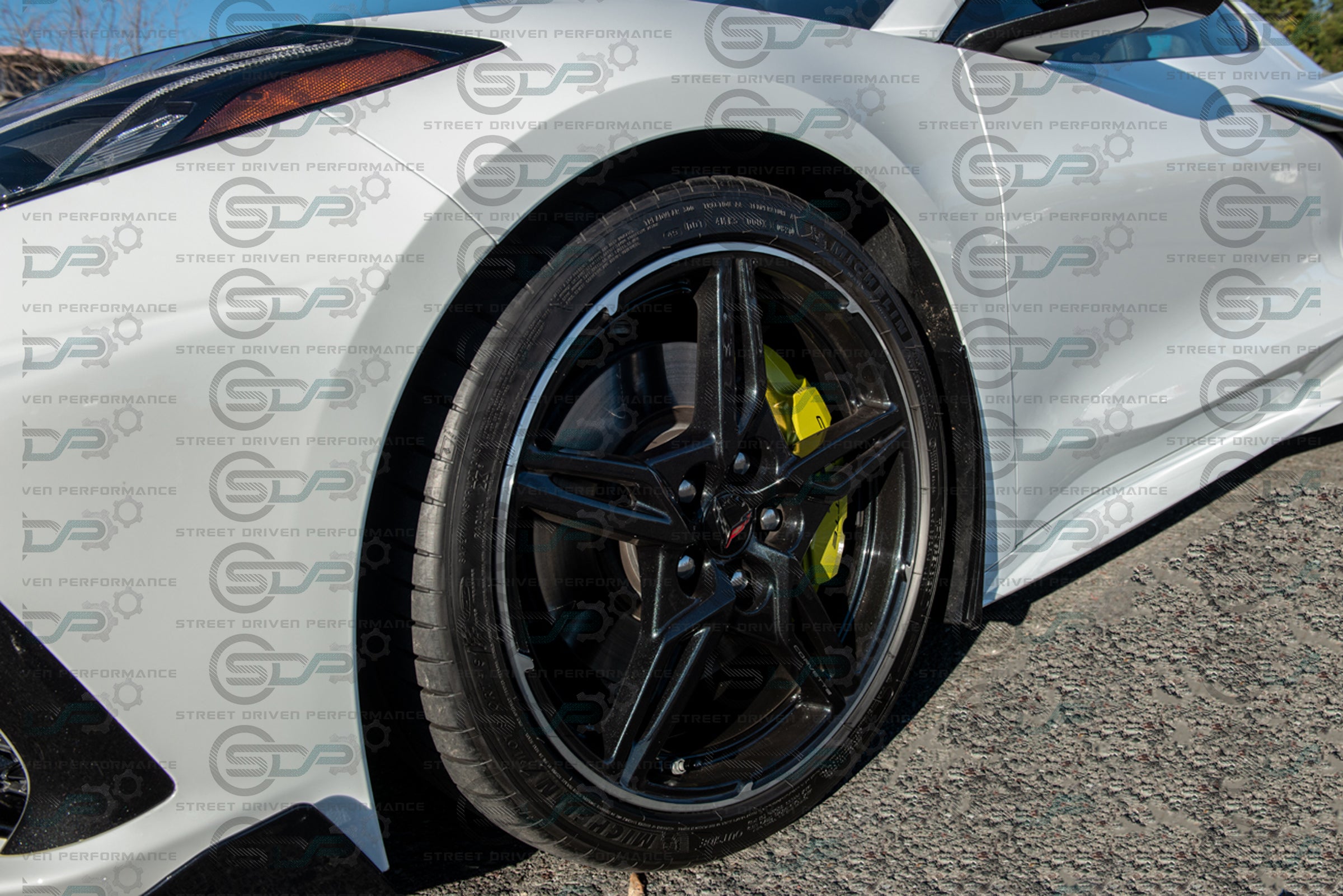 2020+ C8 Corvette Stingray & Z51 | "XL Extended" Front & Rear Splash Guards / Mud Flaps