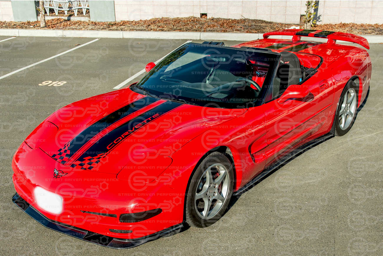 c 1997-2004 c5 corvette lip spliter spoilers photos SpoilerKing Duckbill Trunk Spoiler with Center Cut (380PC) Compatible with Chevy : Automotive Of course Corvette Spoiler C5R Style Front