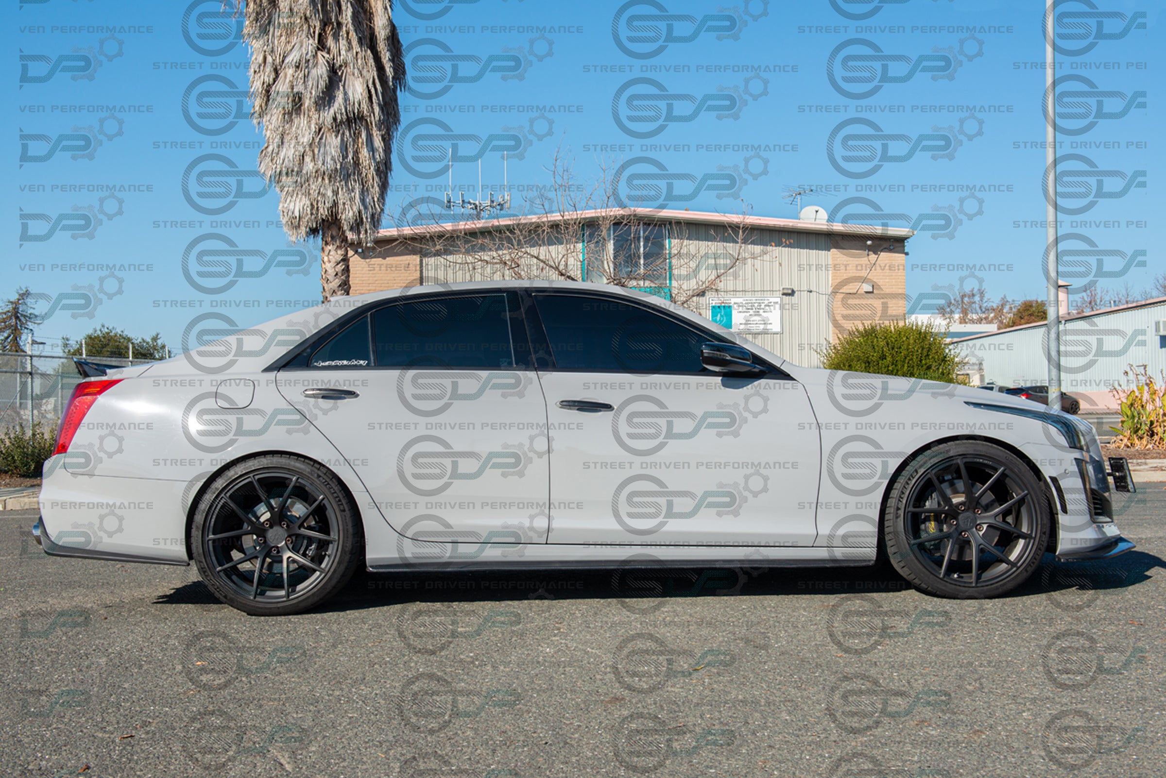 2016-2019 Cadillac CTS-V V3 - Rear Trunk Lid Spoiler Wing with Wickerbill