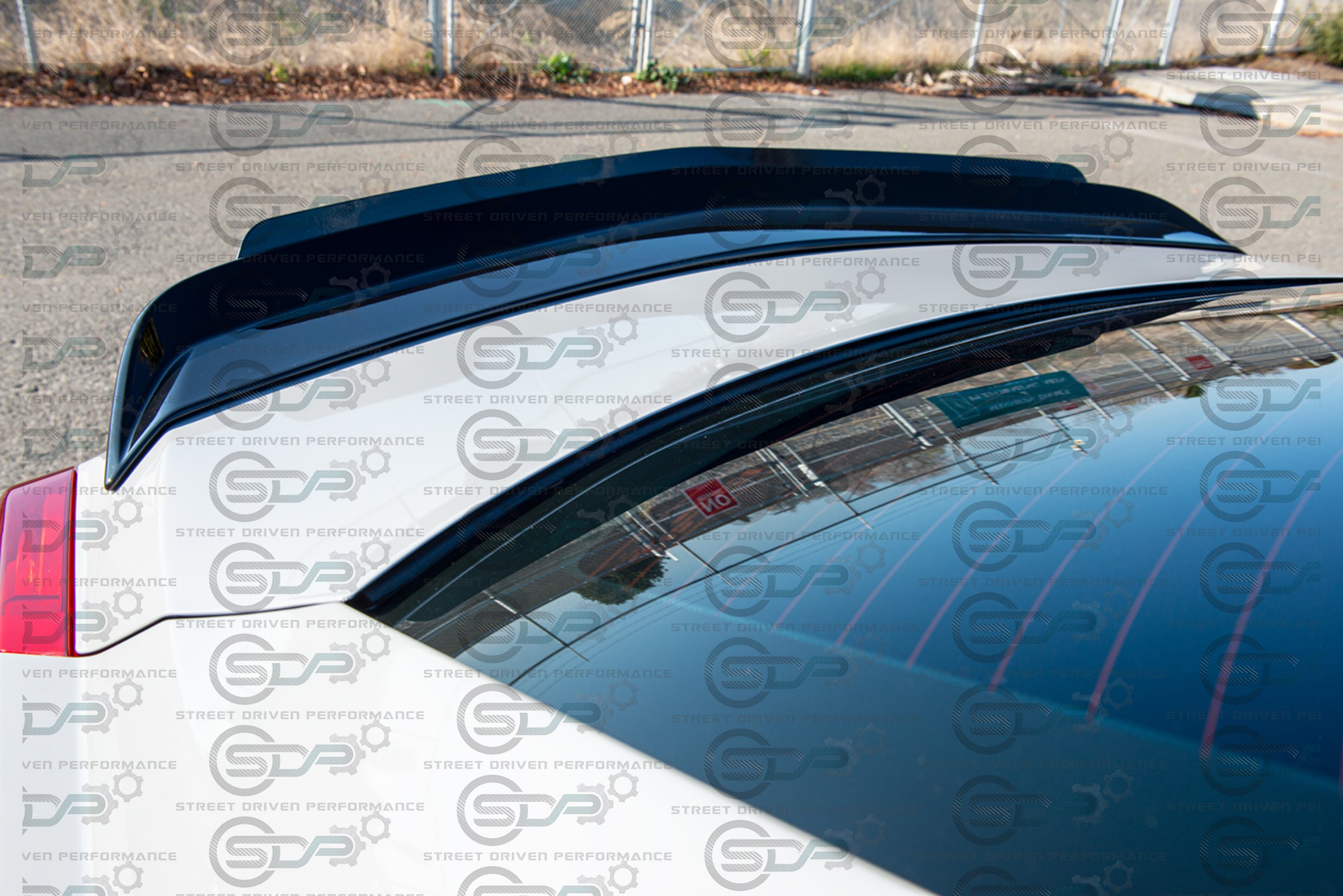 2016-2019 Cadillac CTS-V V3 - Rear Trunk Lid Spoiler Wing with Wickerbill