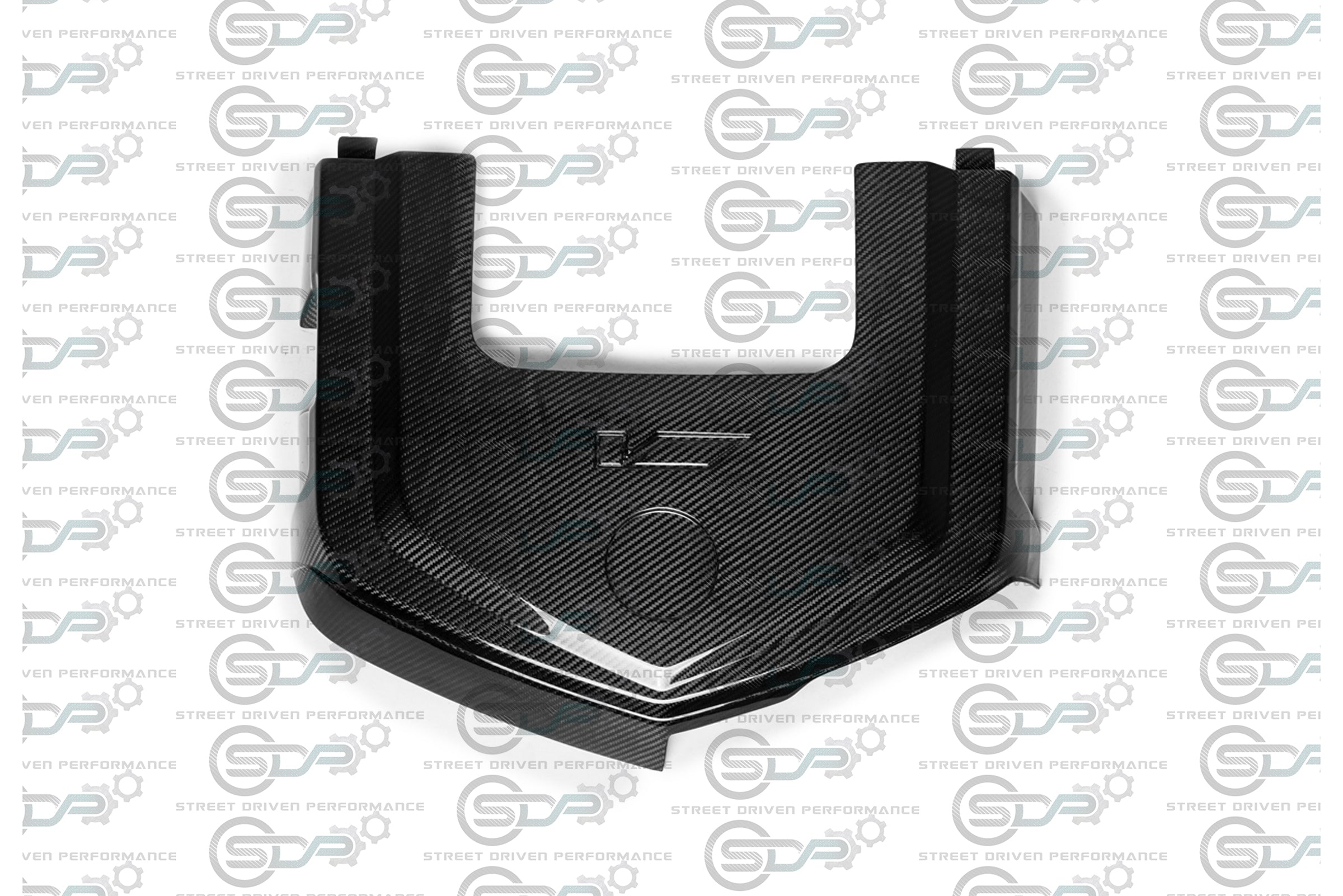 2009-2015 Cadillac CTS-V V2 - Carbon Fiber Engine Cover for Chevrolet LSx LSA Supercharged engines using a CTS-V Lid