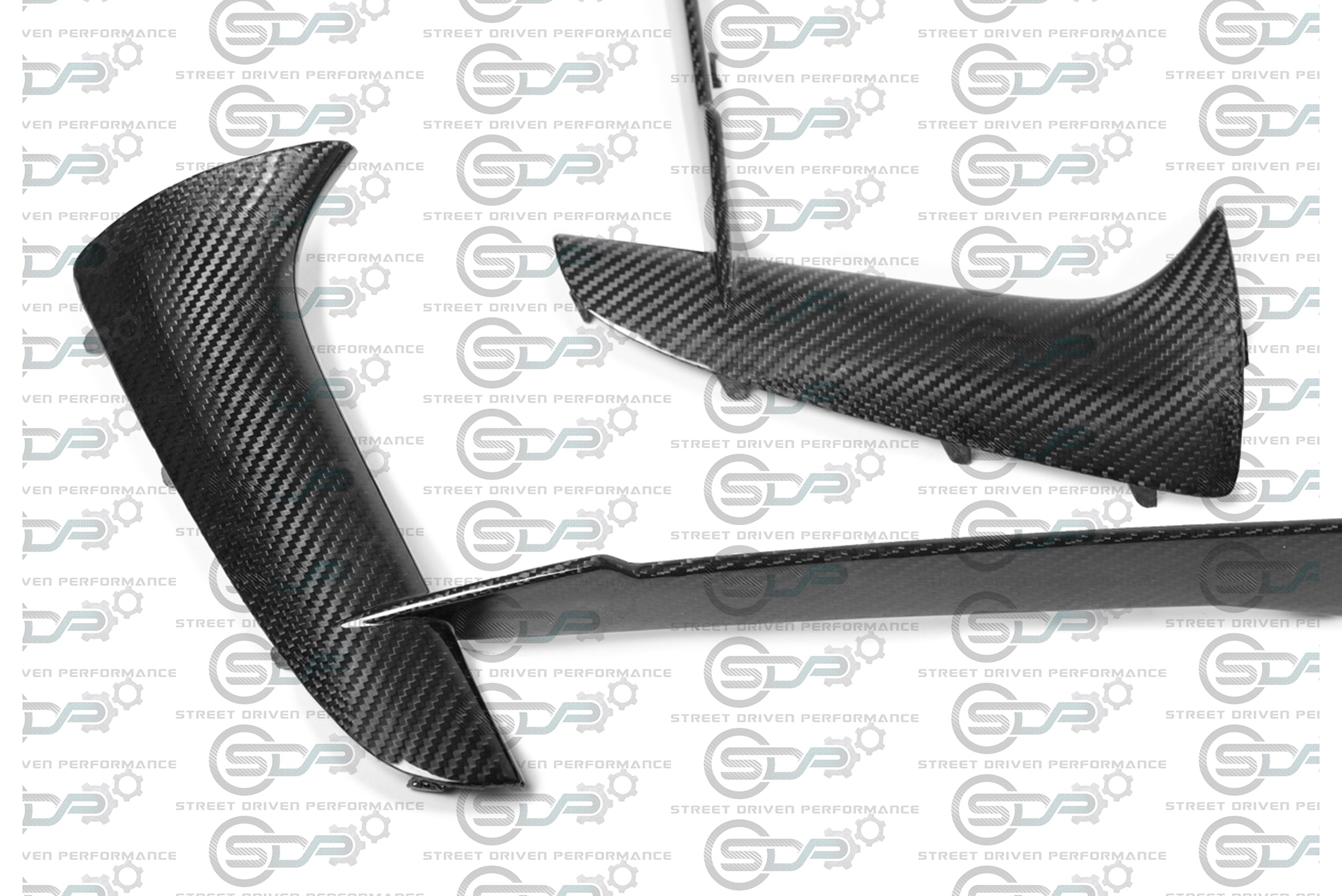 2020+ C8 Chevrolet Corvette | Carbon Fiber Front Grille Inserts (PAIR)