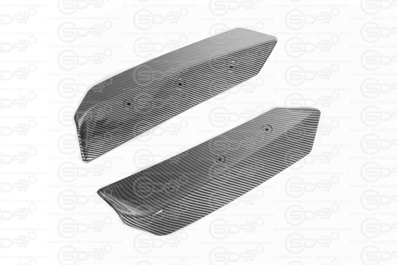 2020+ CORVETTE C8 Z51 | REAR TRUNK SPOILER *ADD-ON* WICKER EXTENSION PAIR
