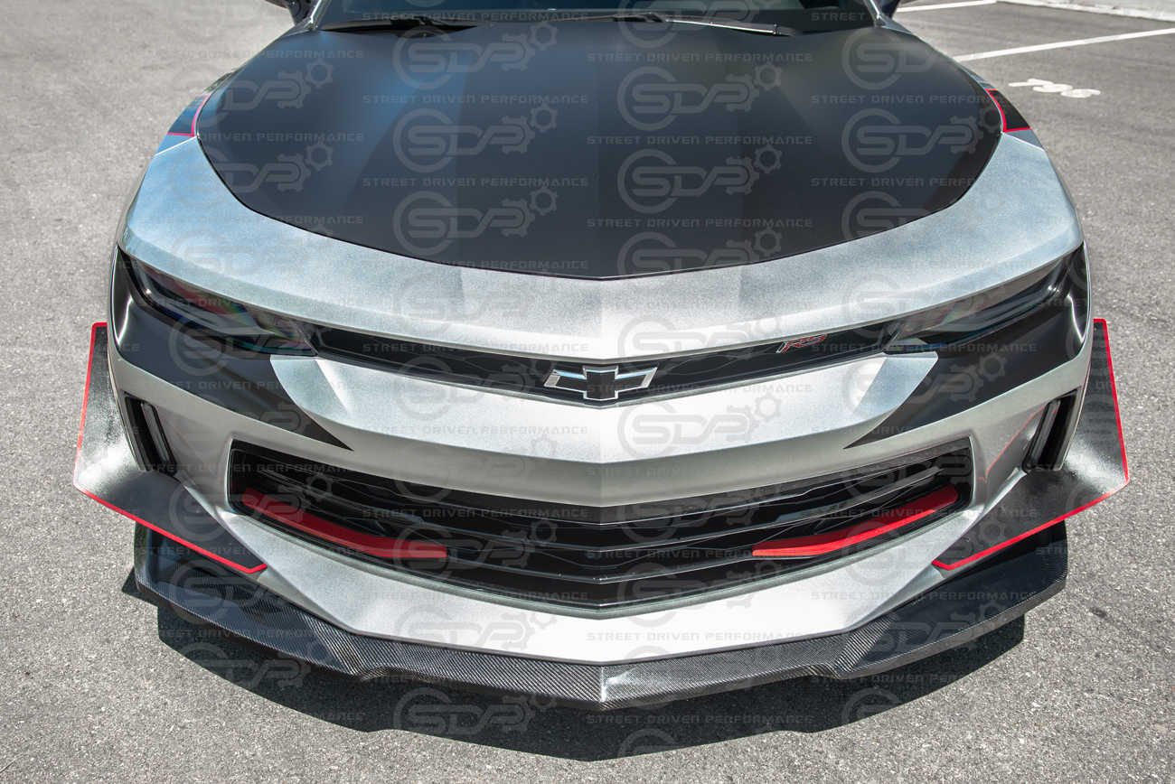 2016-2018 Camaro LT/LS/RS | ZL1 Performance Style Front Lip Splitter Ground Effects