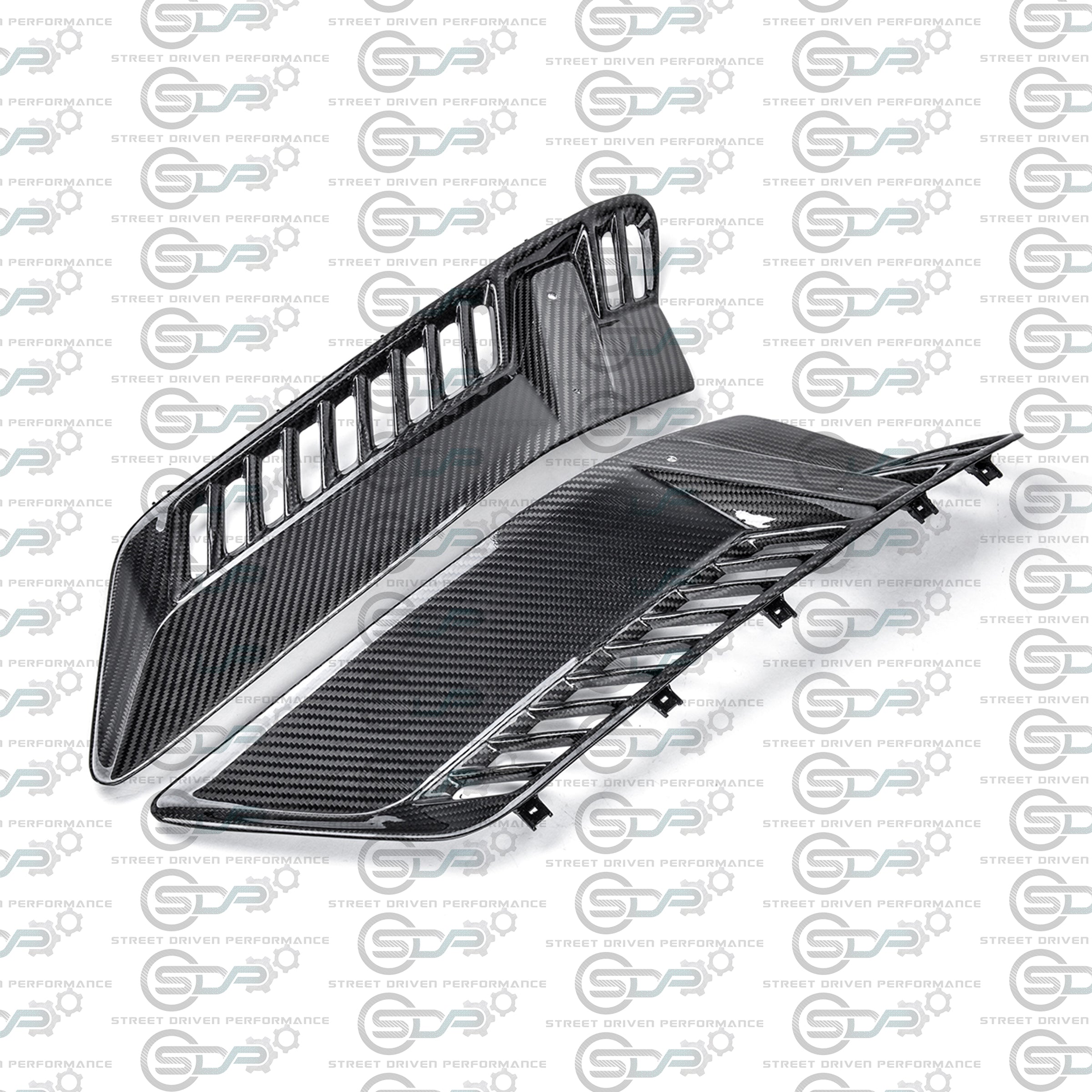 2014-2019 C7 Corvette Z06 - Carbon Fiber "Z06 Style" Side Fender Vents