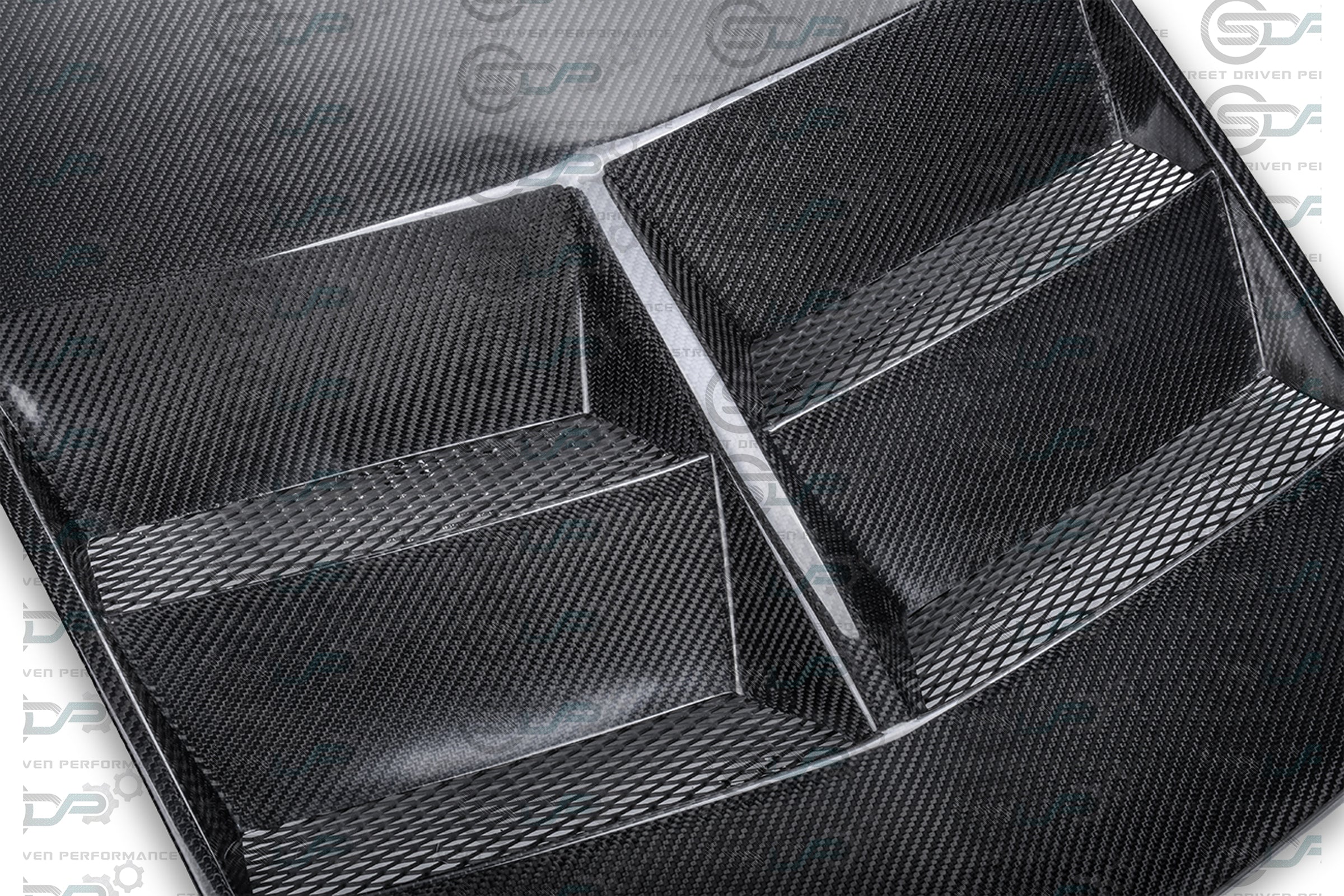 2010-2013 5th Gen Camaro - Hood Insert / Vent - "ZL1 Style" - Carbon Fiber or Primer Black