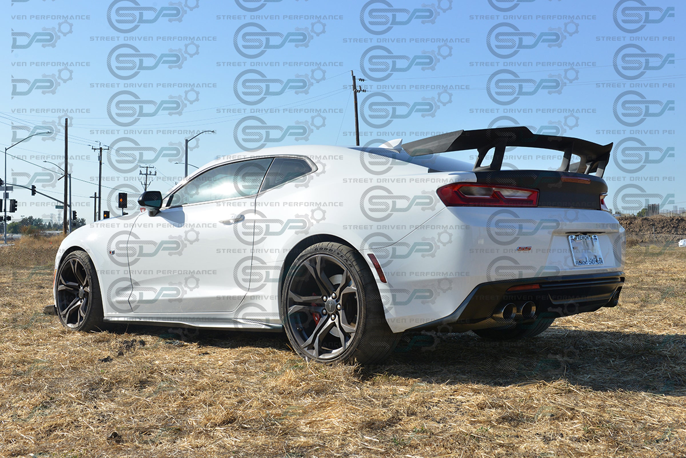 2016+ 6th Gen Camaro - "ZL1 - 1LE Performance Package" Rear Trunk Spoiler Wing with Spoiler Camera Option - for all models