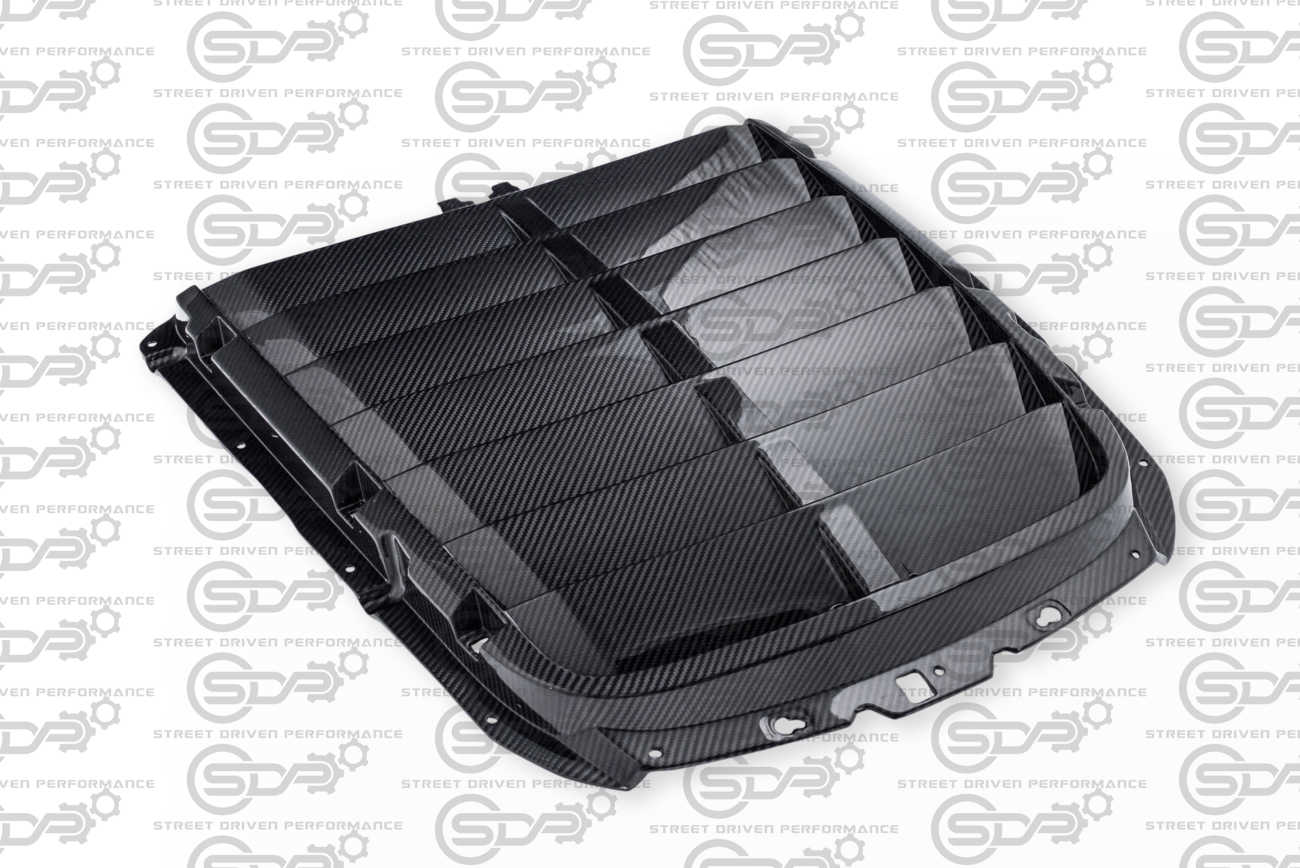 2020-2023 Ford Mustang GT500 | Factory Style Carbon Fiber/ Forged Carbon Fiber Front Hood Vent