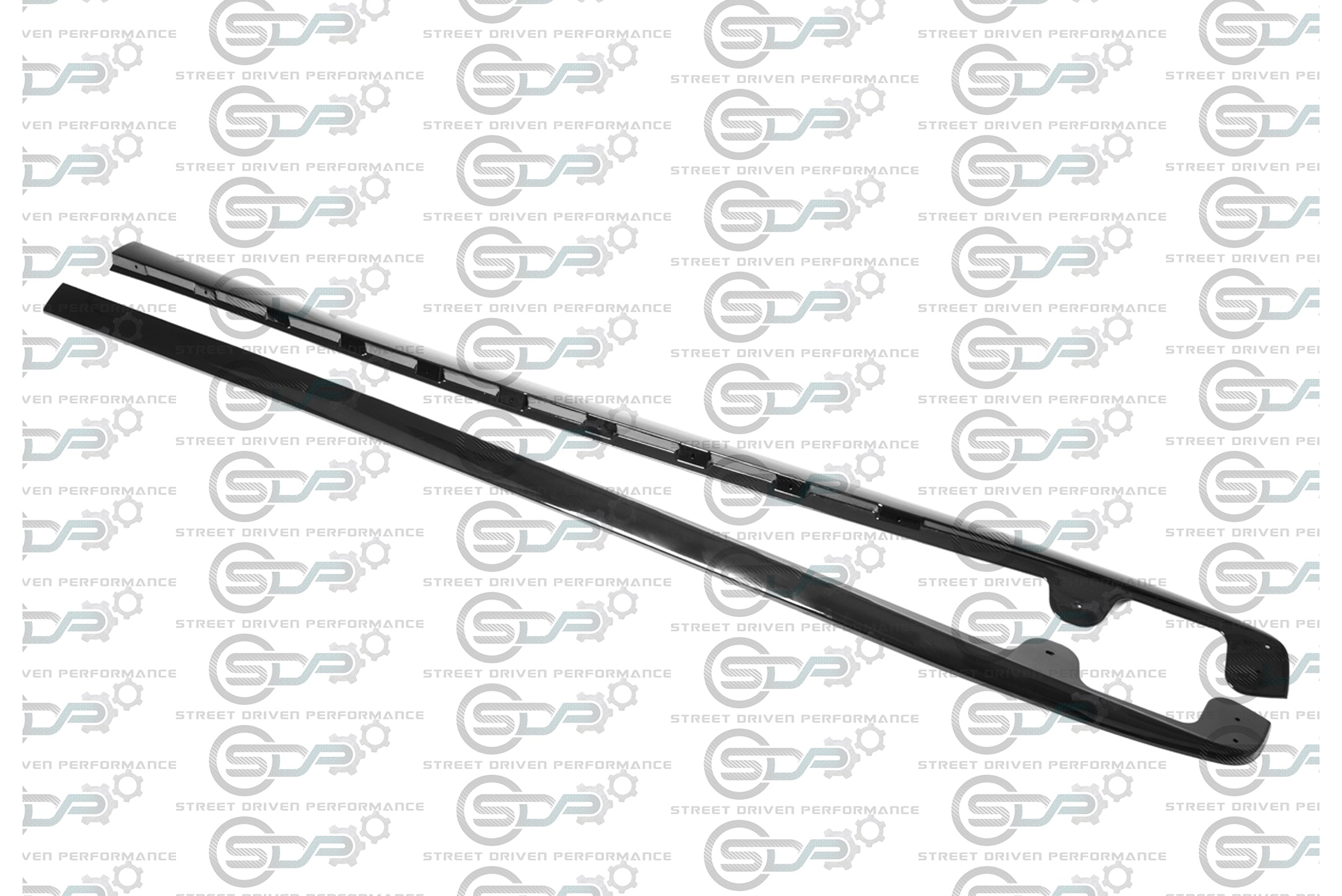 2005-2013 C6 Corvette - Base Model - ZR1 Conversion Side Skirts / Rocker Panels / Ground Effects with Mud Flaps