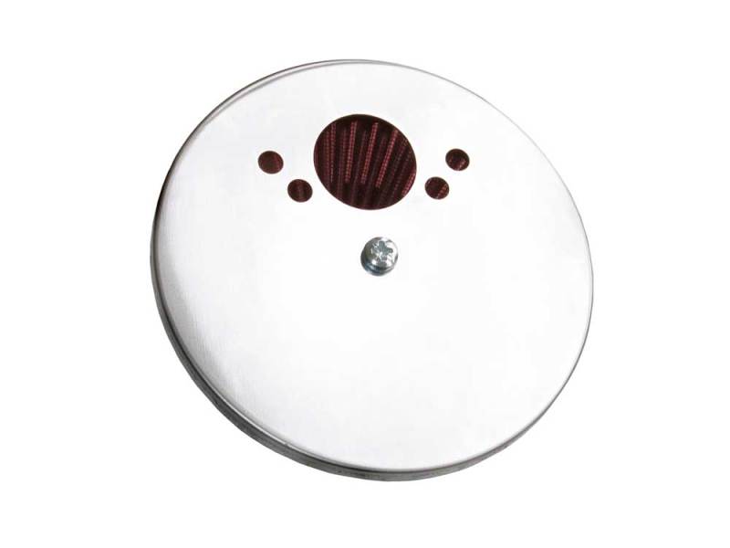 K&N Engineering custom racing round tapered air box with 1.656-inch neck flange and 2.25-inch height for engine performance.