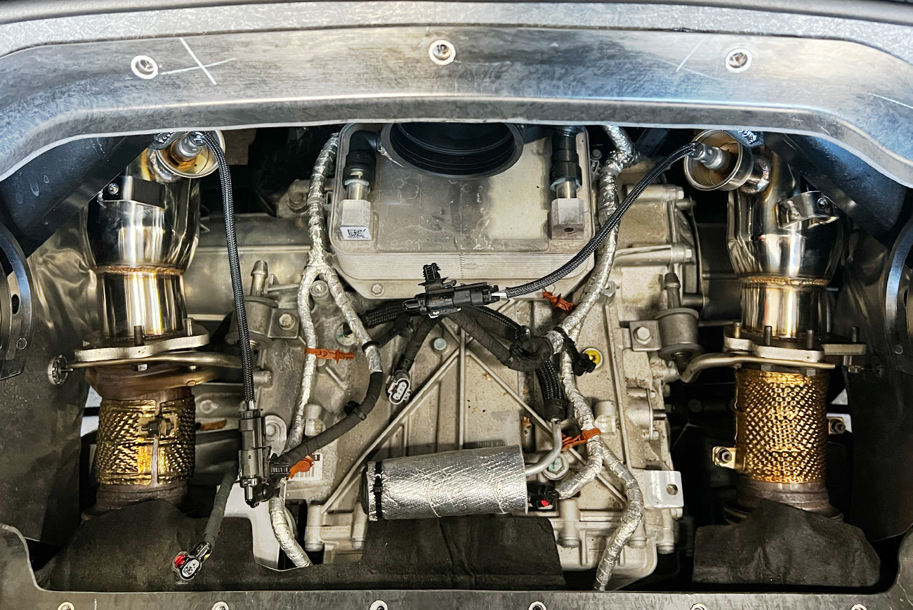 2020+ Chevrolet Corvette C8 | Catalytic Converter (High Flow Cats)