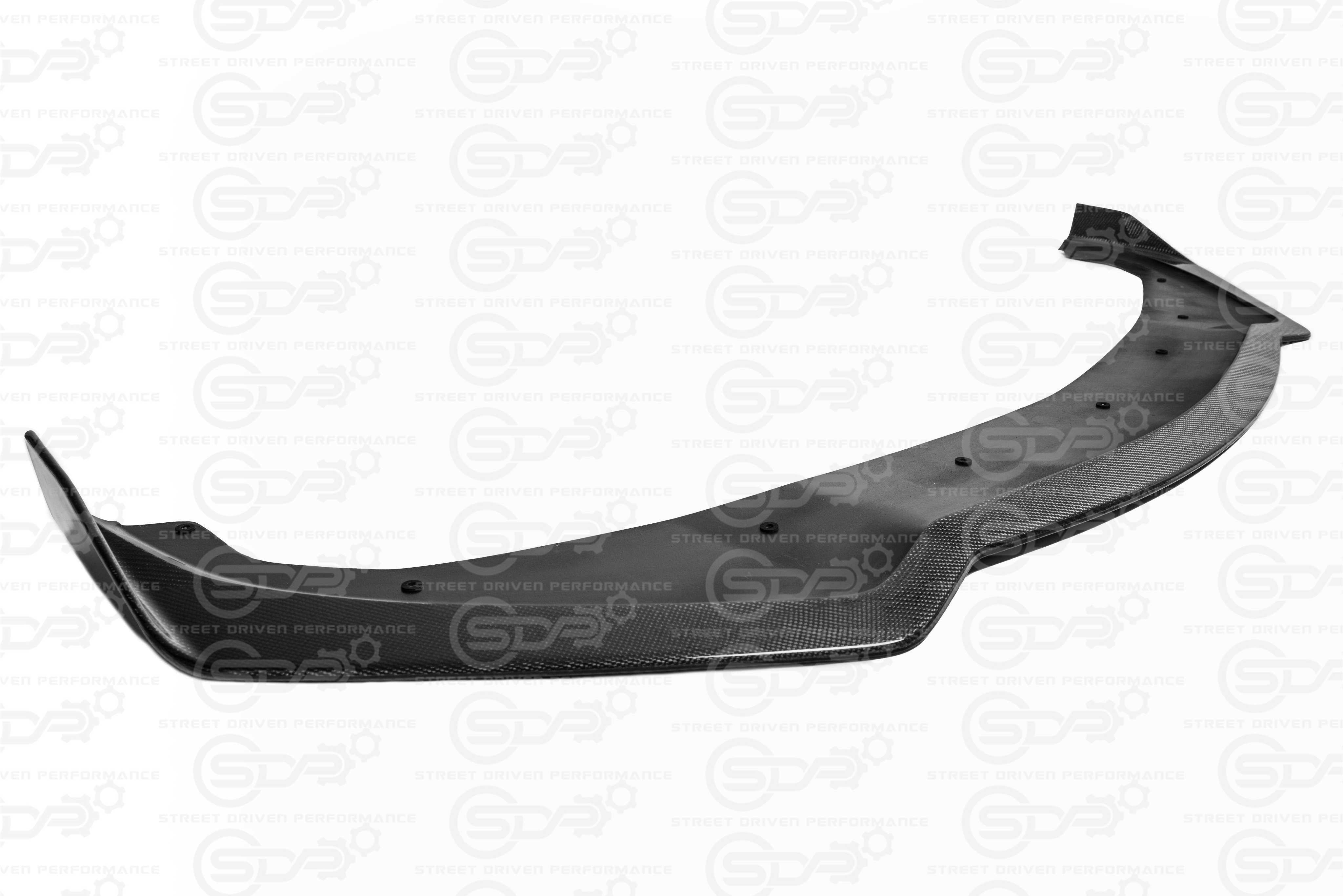 2017-Up Infiniti Q60 Sport | CARBON FIBER Front Lip Splitter Ground Effect