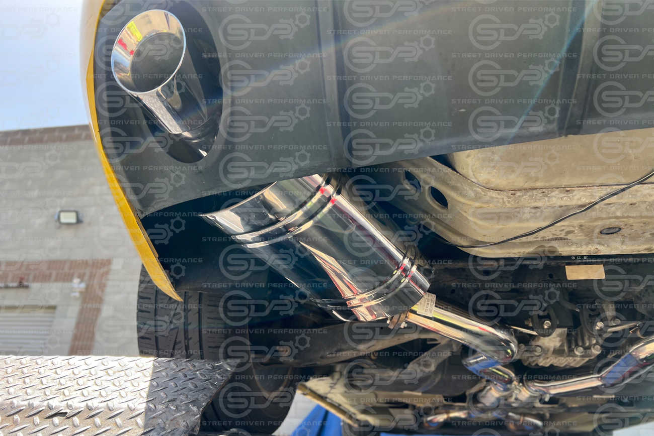 10-15 Camaro Coupe | T304 3" Piping 4" Slant-Cut Tips Cat Back Full Exhaust