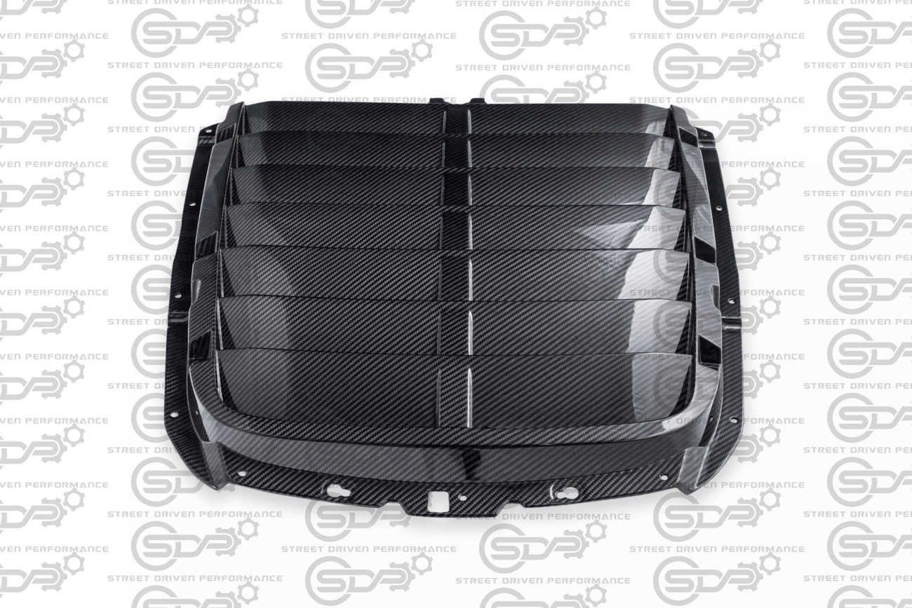 2020-2023 Ford Mustang GT500 | Factory Style Carbon Fiber/ Forged Carbon Fiber Front Hood Vent